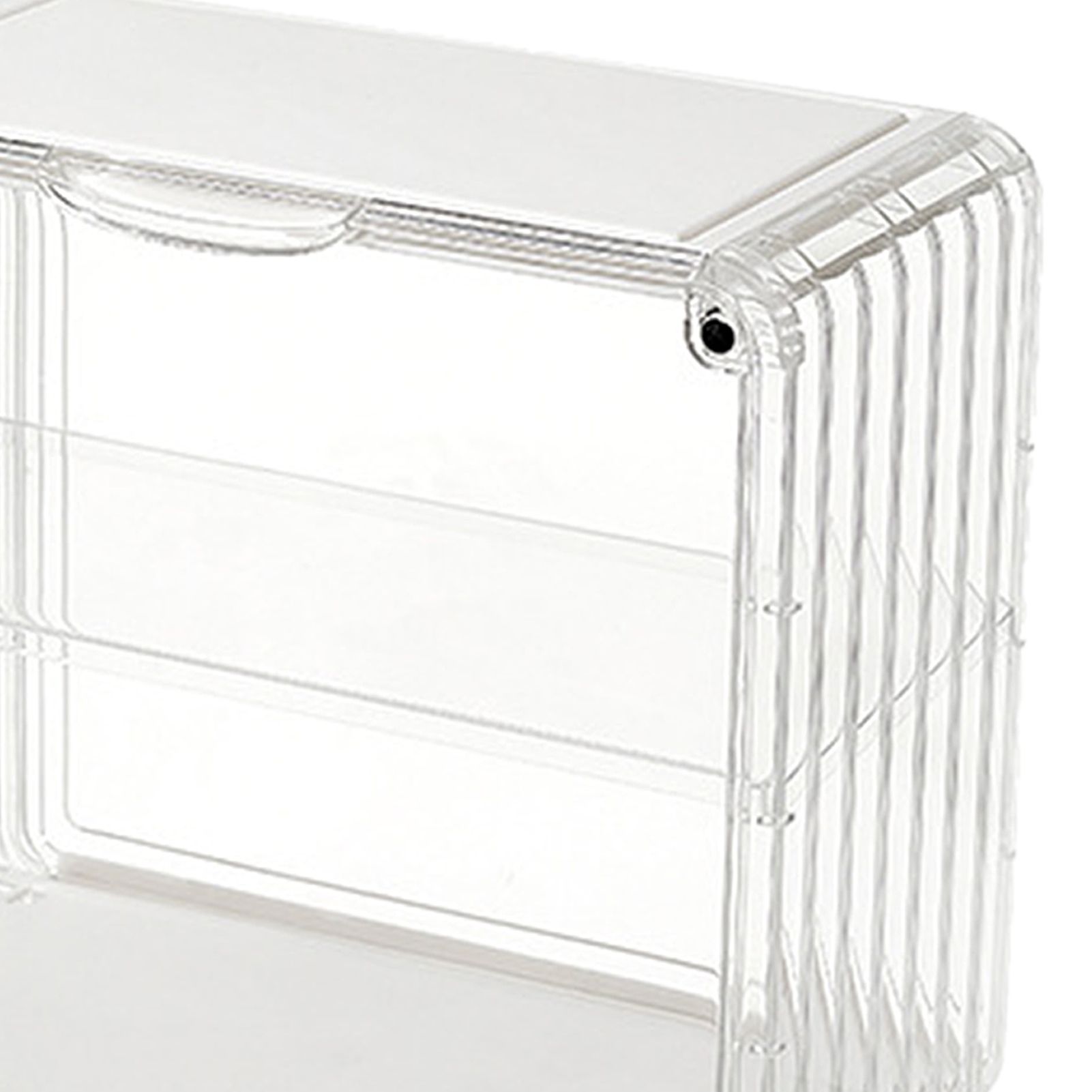 Figure Display Box Acrylic Blind Box Display Case Assemble Collectibles Box Dustproof Protection Showcase for Action Figure Small Size Transparent White - Image 8