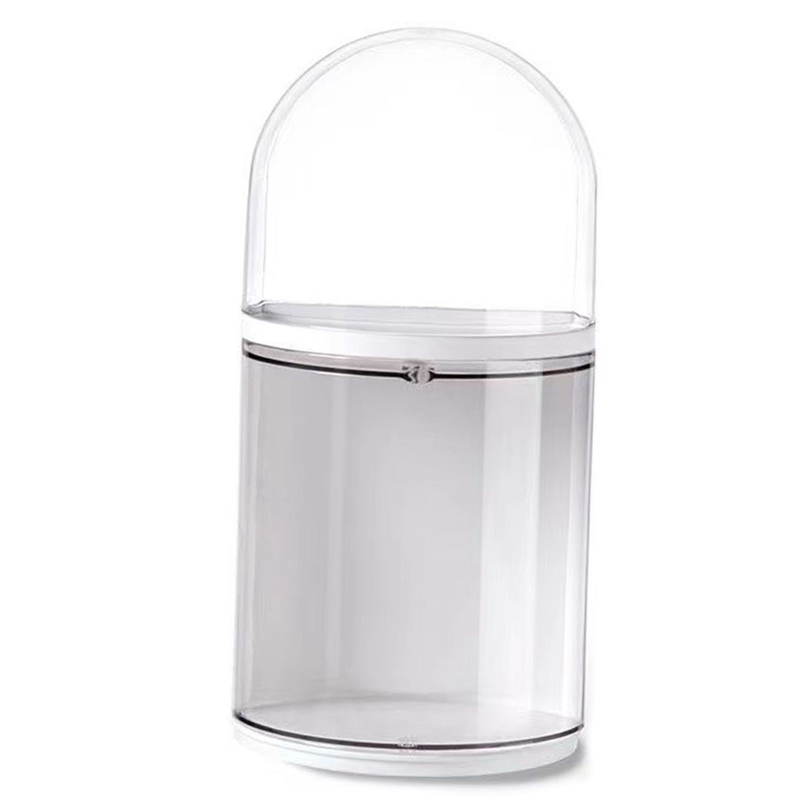 Figure Storage Box Transparent Wall Mounted Doll Figure Display Box Exhibition Box 2 Layer 11x22cm - Image 2