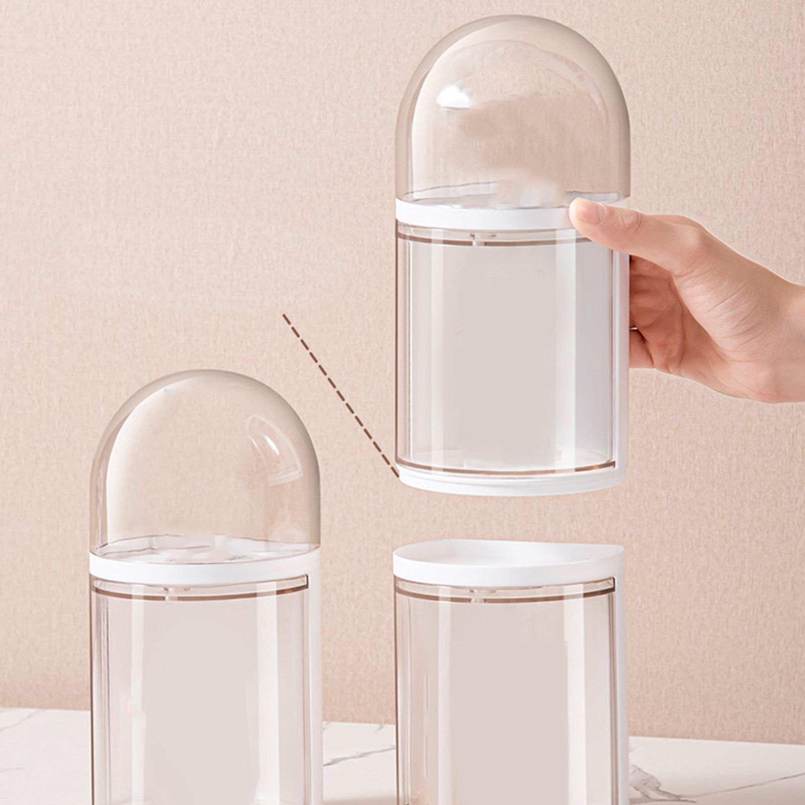 Figure Storage Box Transparent Wall Mounted Doll Figure Display Box Exhibition Box 2 Layer 11x22cm - Image 7