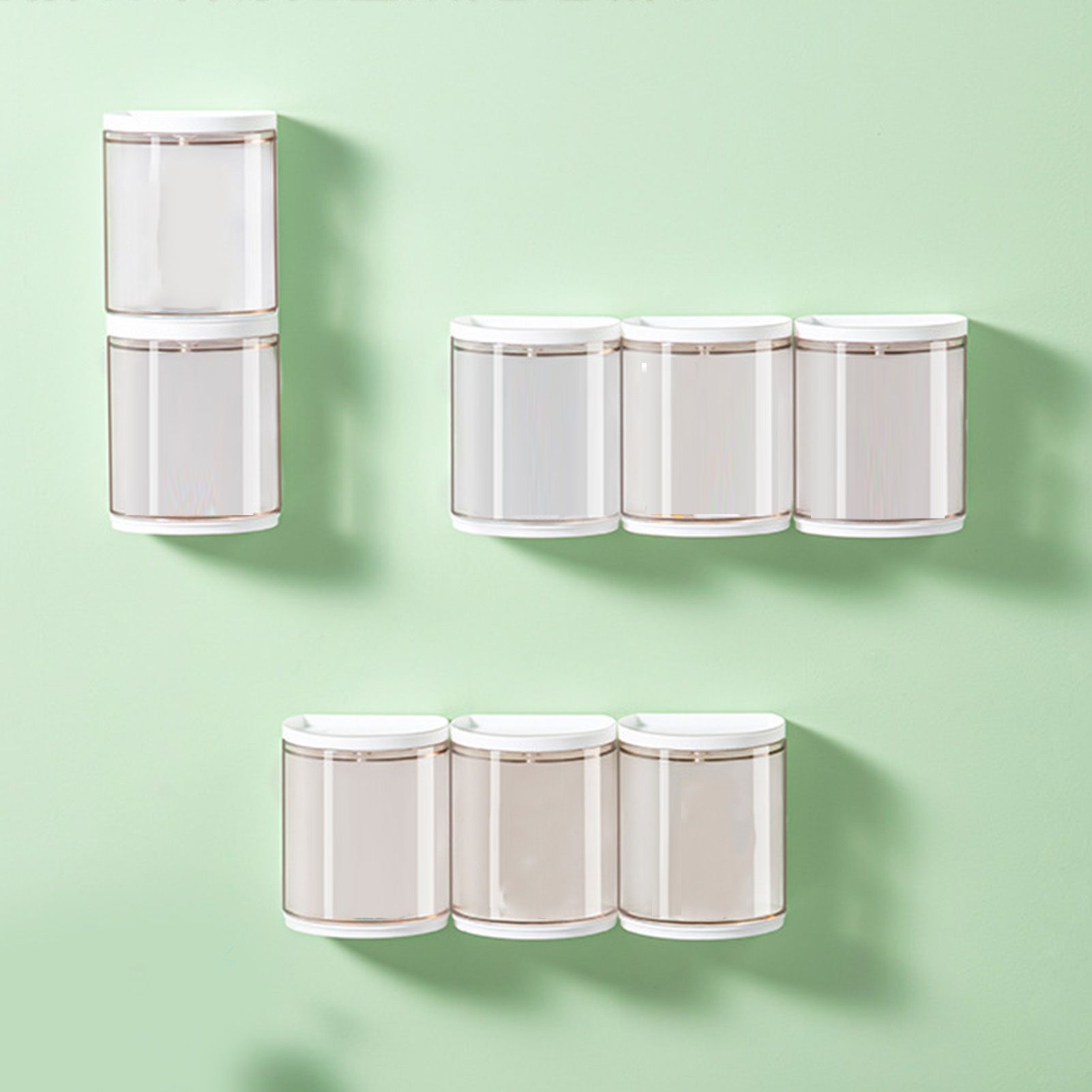 Figure Storage Box Transparent Wall Mounted Doll Figure Display Box Exhibition Box 3 Layer 11x35.5cm - Image 8