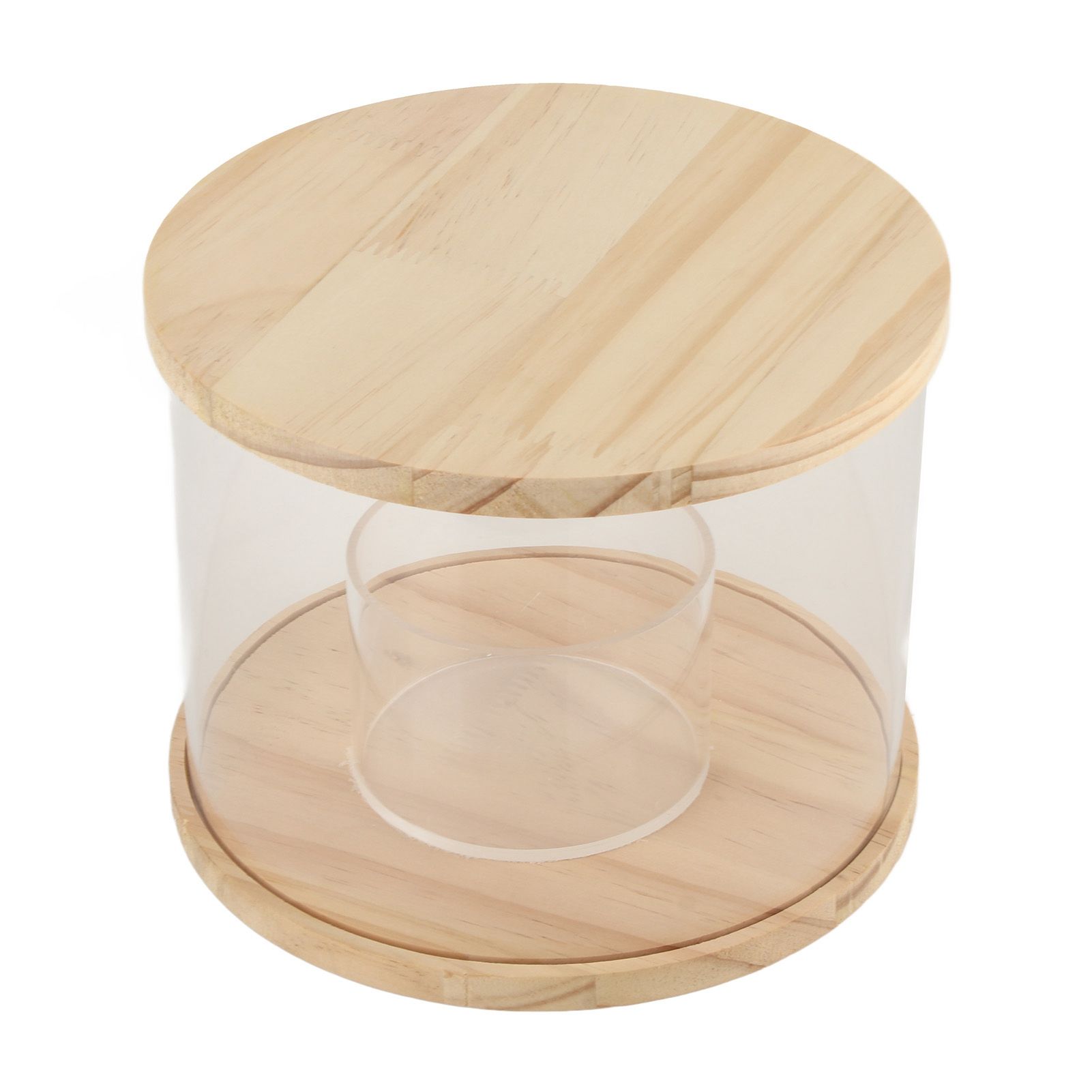 Action Figure Display Case Rotating Base Dustproof Waterproof Acrylic Action Figure Cabinet for Bedroom Office - Image 3