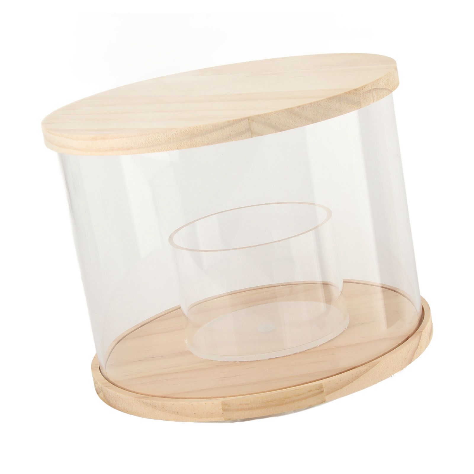 Action Figure Display Case Rotating Base Dustproof Waterproof Acrylic Action Figure Cabinet for Bedroom Office - Image 5