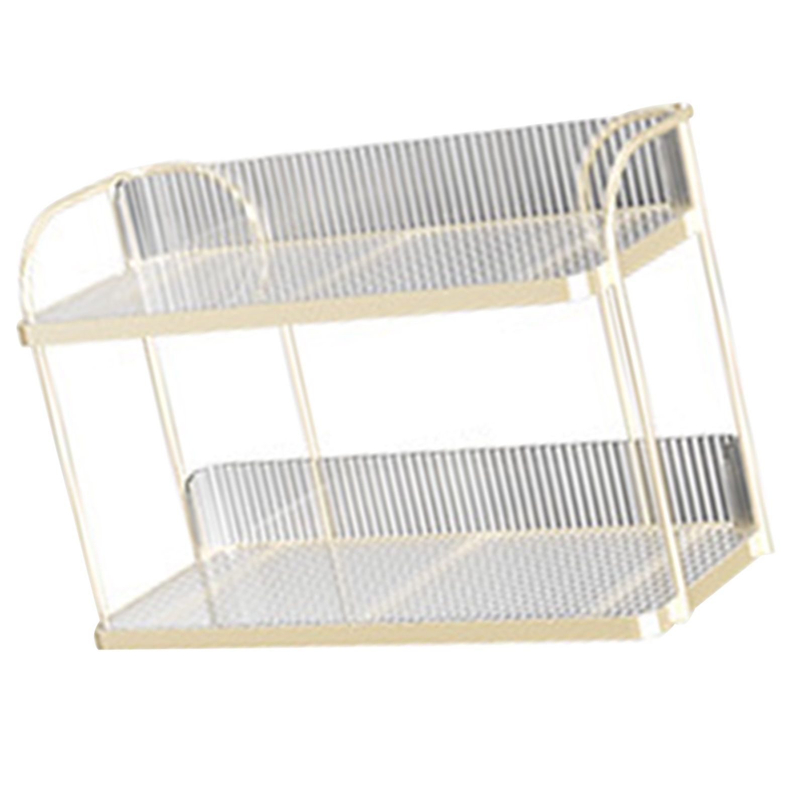 Transparent Double Layer Storage Rack Desktop Cosmetic Storage Rack Accessories Organizer for Bedroom - Image 3