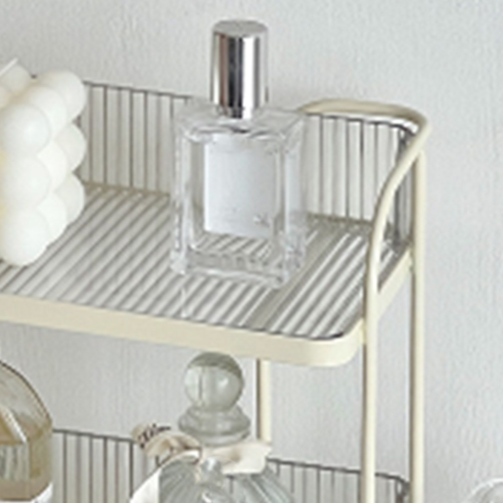 Transparent Double Layer Storage Rack Desktop Cosmetic Storage Rack Accessories Organizer for Bedroom - Image 7