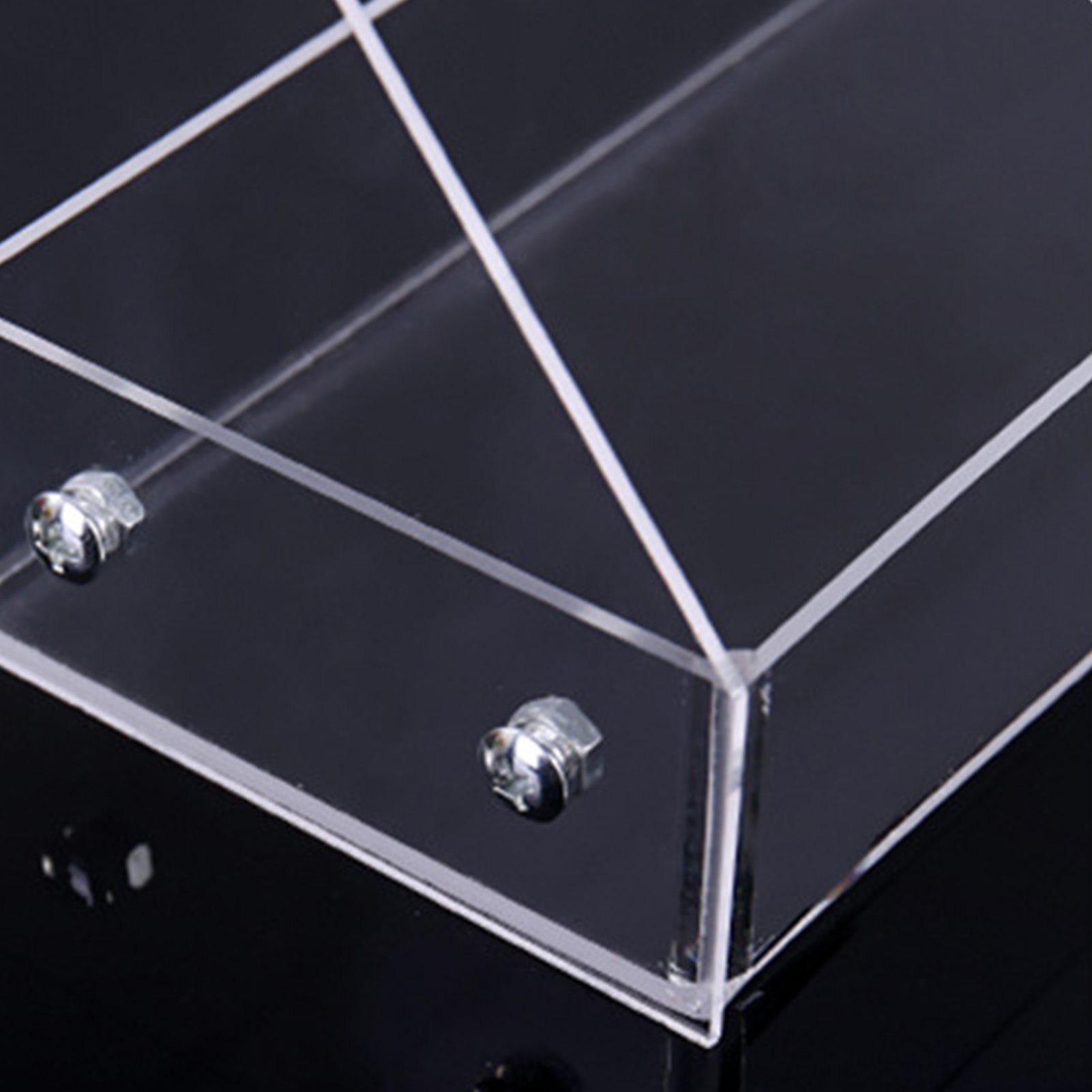 Desktop Lipstick Storage Box Plastic Transparent Makeup Storage Display Case for Perfume Nail Polish - Image 7