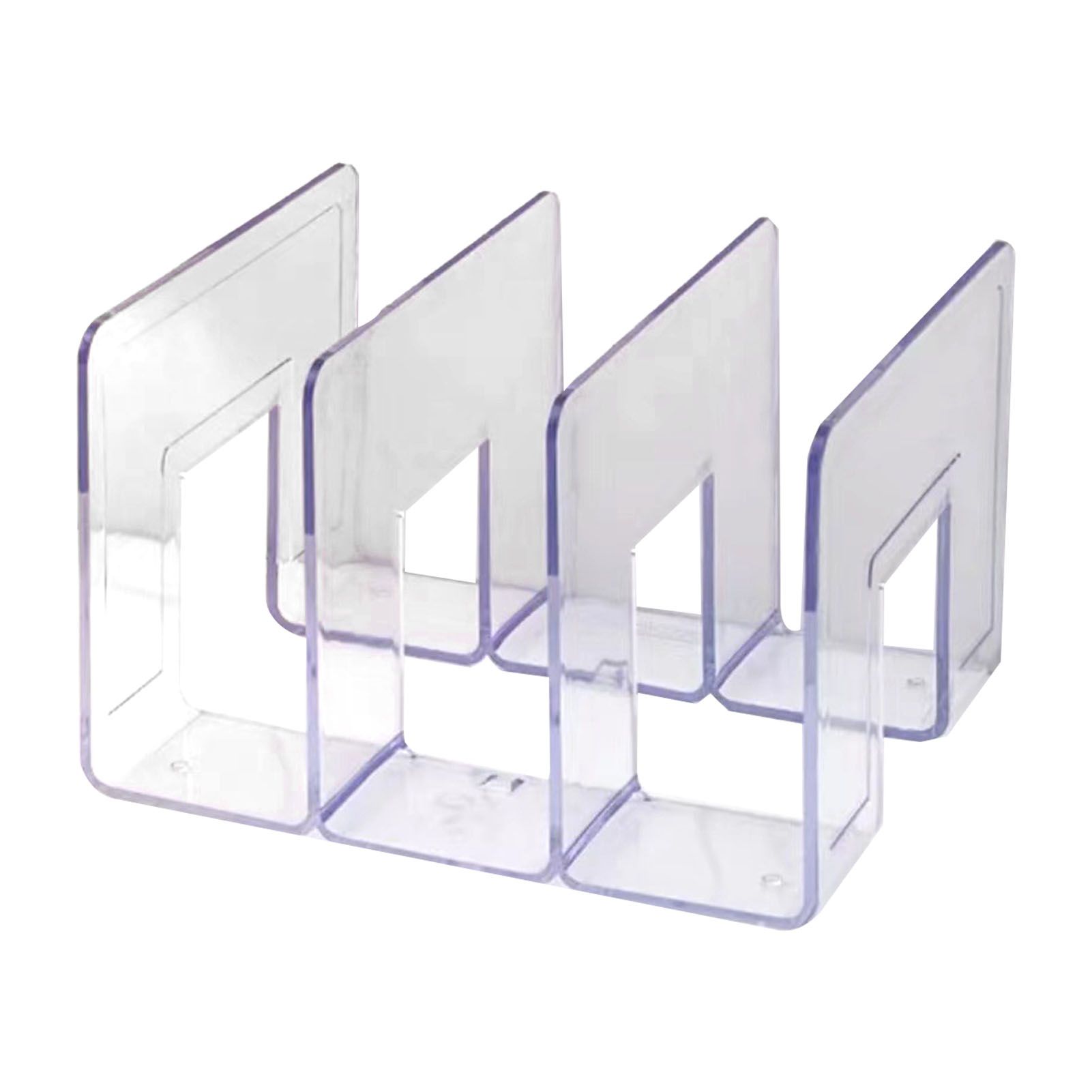 Handbag Organizer Household Transparent Bag Storage Rack Bed Room PC Mini Purse Shelf 3 Section - Image 1