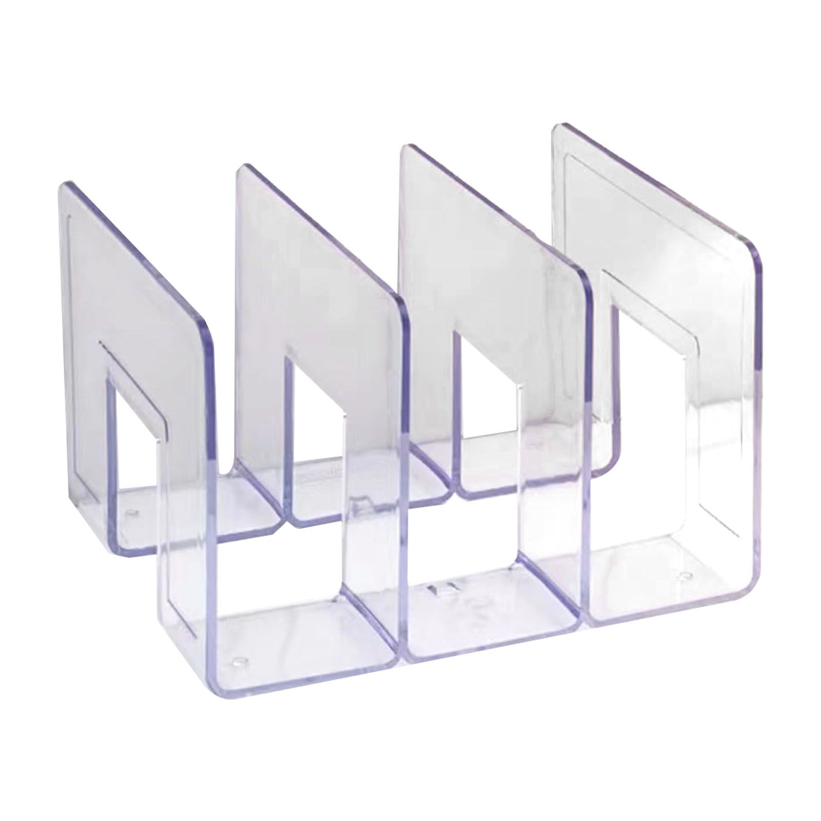 Handbag Organizer Household Transparent Bag Storage Rack Bed Room PC Mini Purse Shelf 3 Section - Image 4