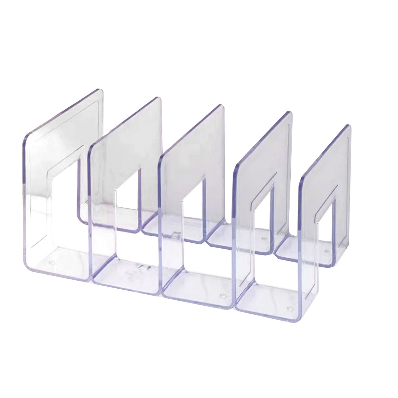 Handbag Organizer Household Transparent Bag Storage Rack Bed Room PC Mini Purse Shelf 4 Section - Image 1