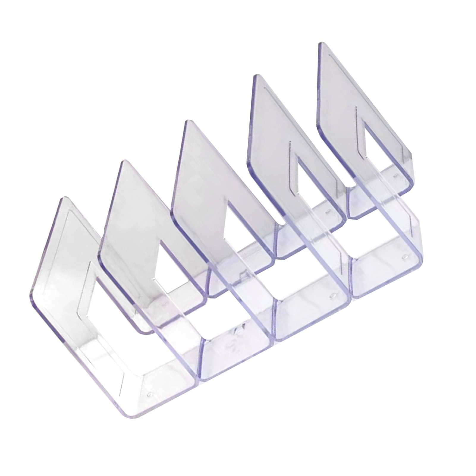 Handbag Organizer Household Transparent Bag Storage Rack Bed Room PC Mini Purse Shelf 4 Section - Image 3