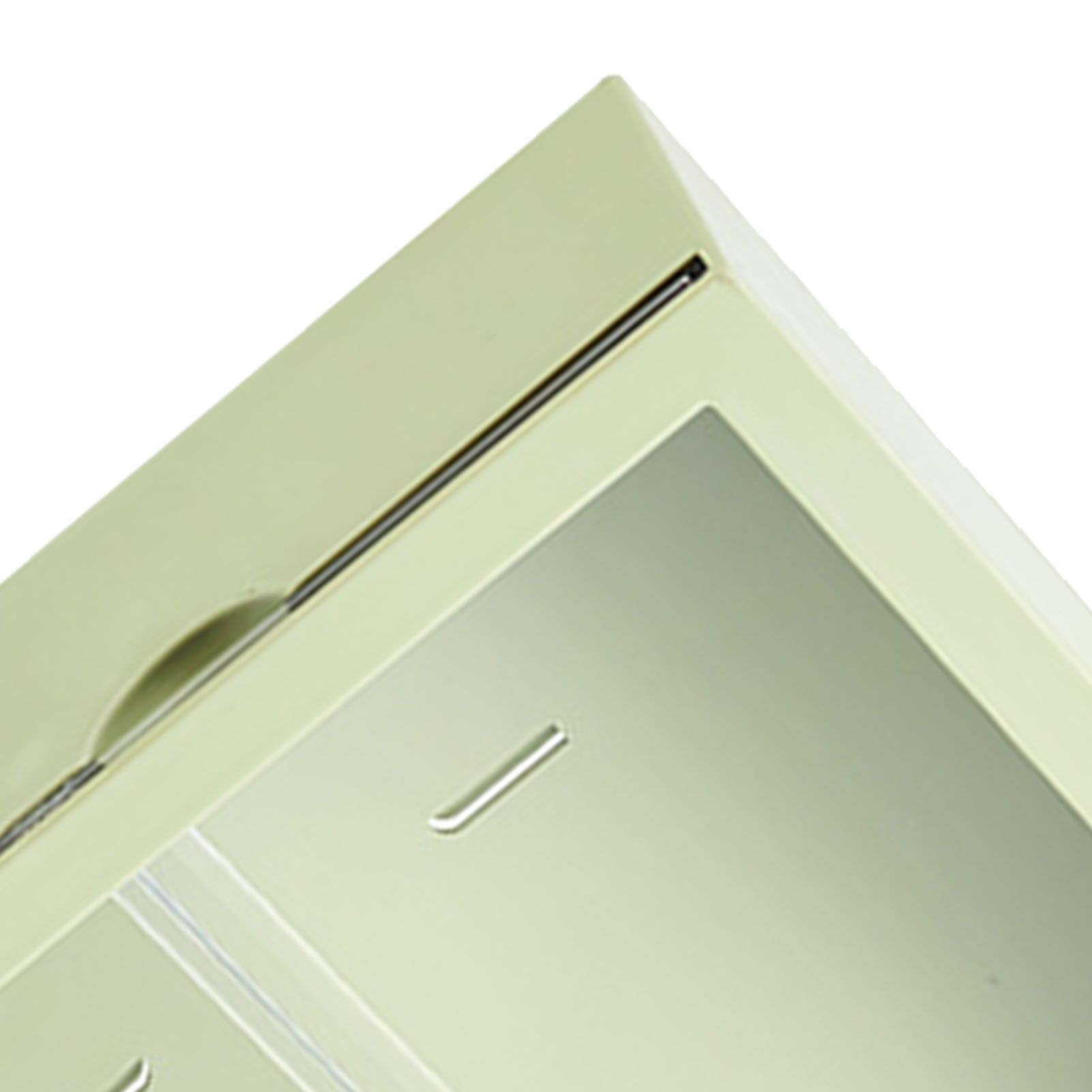 Wall Mounted Showcase Blind Box Figures Display Case Handicraft Storage Display Rack Dust Proof Doll Toy Storage Box Avocado Green - Image 7