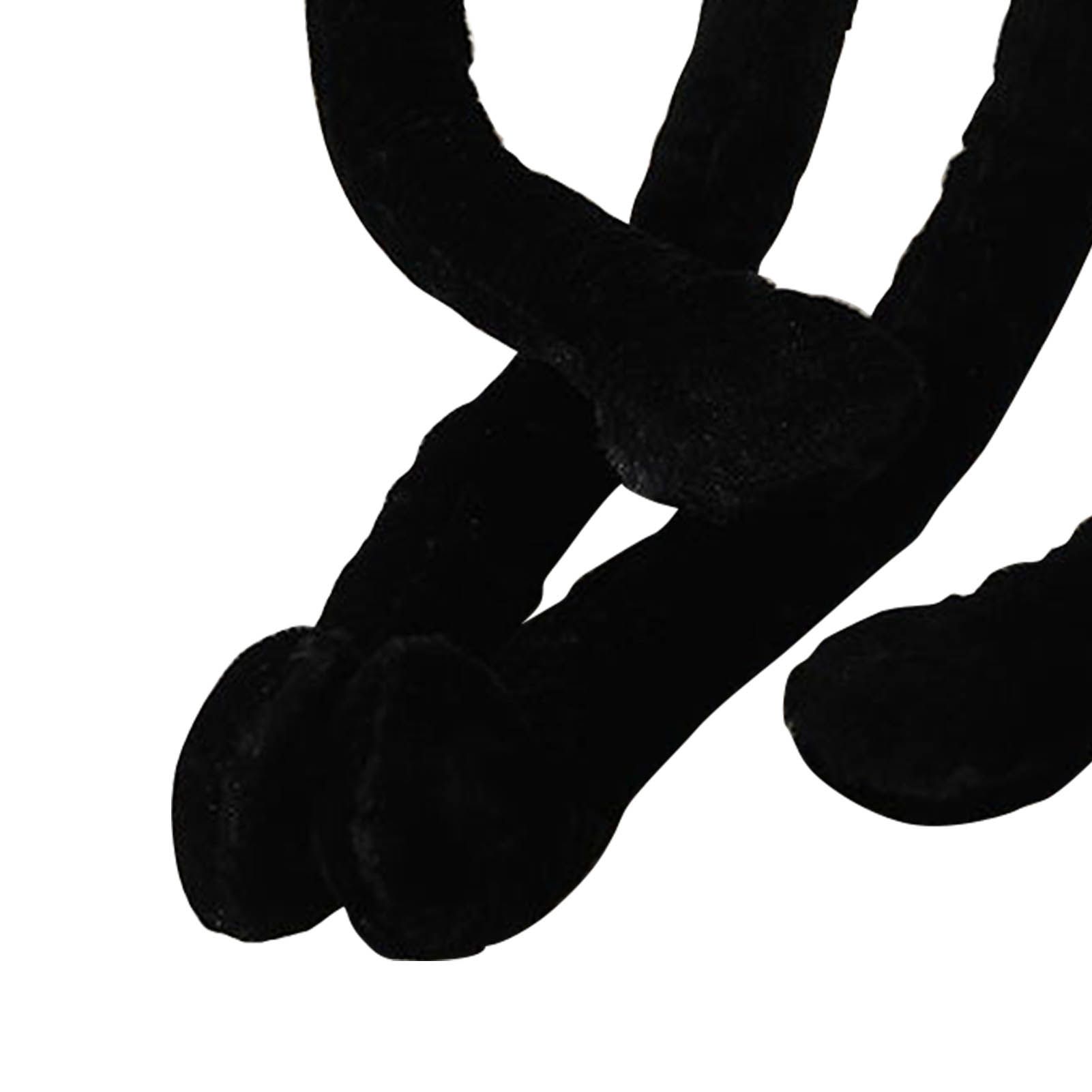 Long Legged Octopus Doll Long Legs and Feet Fine Stitching Plush Long Legs Toy for Men Women Black Cat - Image 7