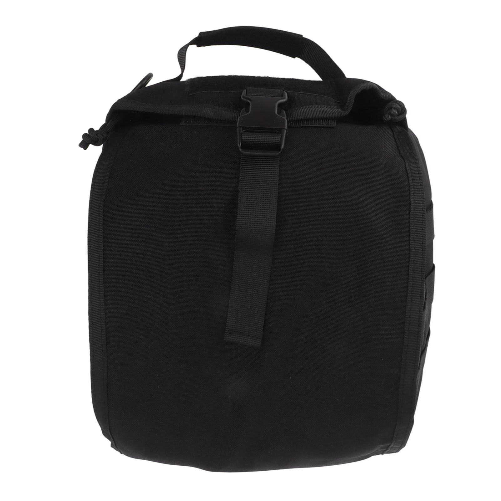 Outdoor Helmet Bag Nylon Waterproof Motorcycle Bike Bicycle Helmet Bag for Camping Hiking Black - Image 1