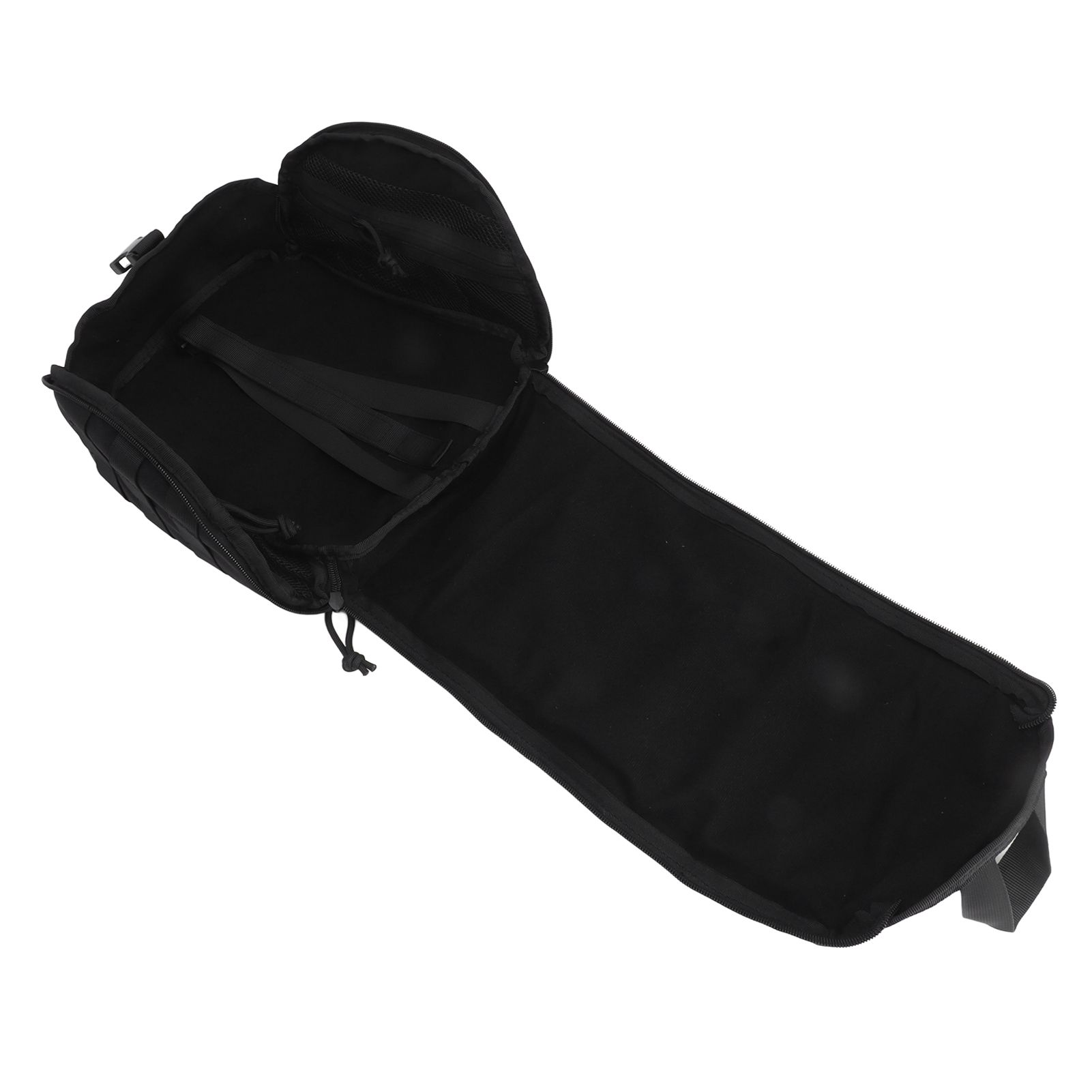 Outdoor Helmet Bag Nylon Waterproof Motorcycle Bike Bicycle Helmet Bag for Camping Hiking Black - Image 4