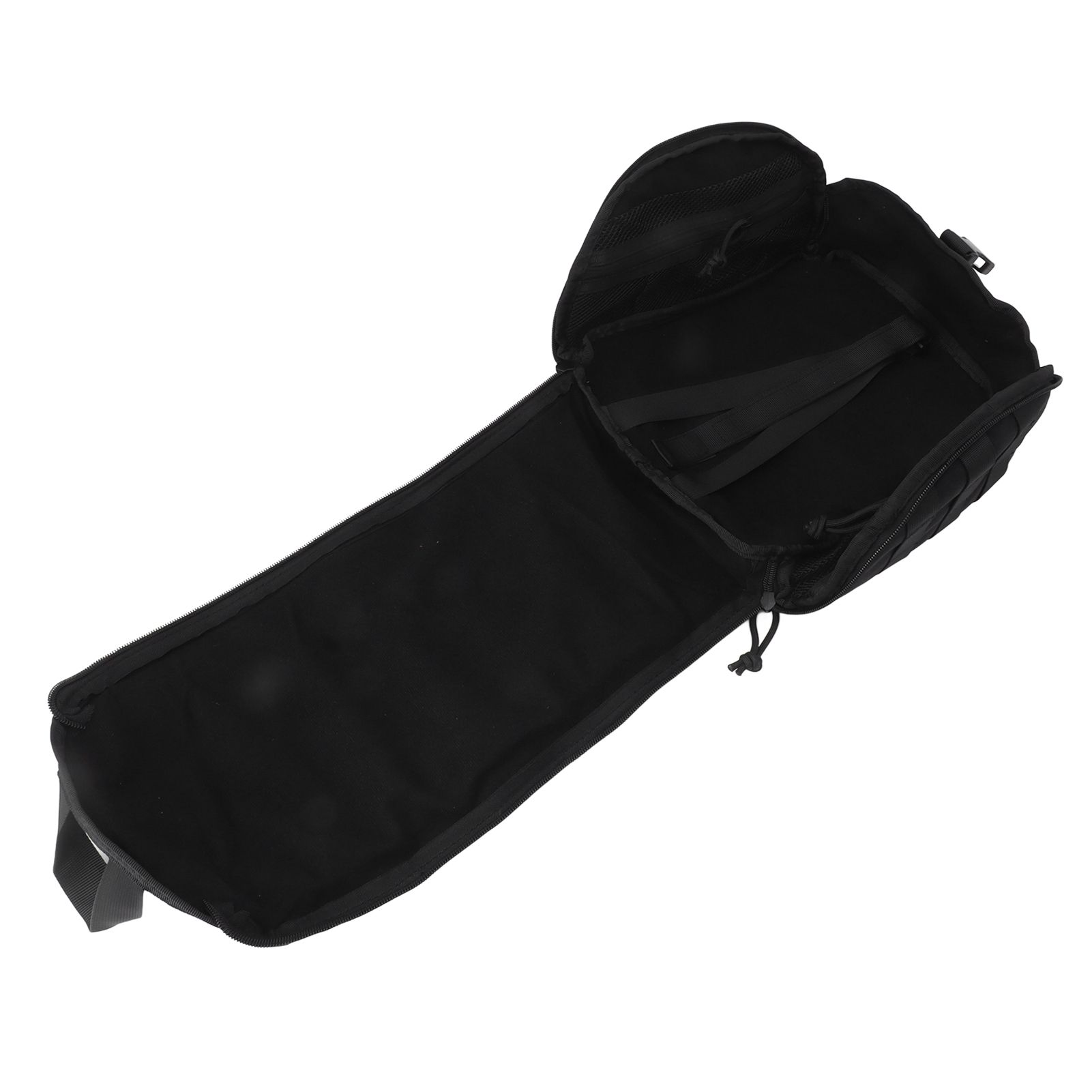 Outdoor Helmet Bag Nylon Waterproof Motorcycle Bike Bicycle Helmet Bag for Camping Hiking Black - Image 5