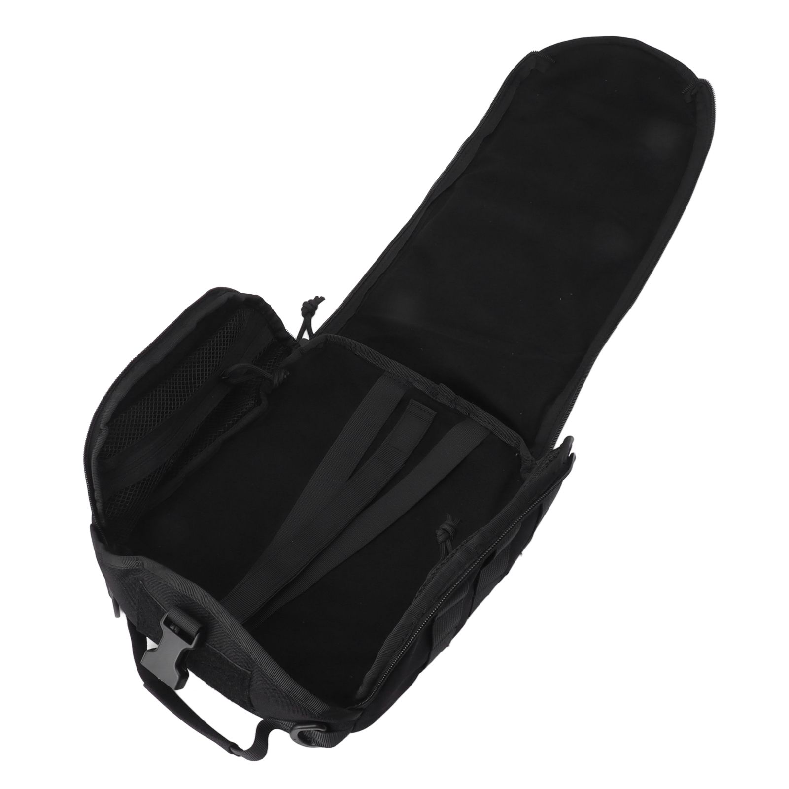 Outdoor Helmet Bag Nylon Waterproof Motorcycle Bike Bicycle Helmet Bag for Camping Hiking Black - Image 7