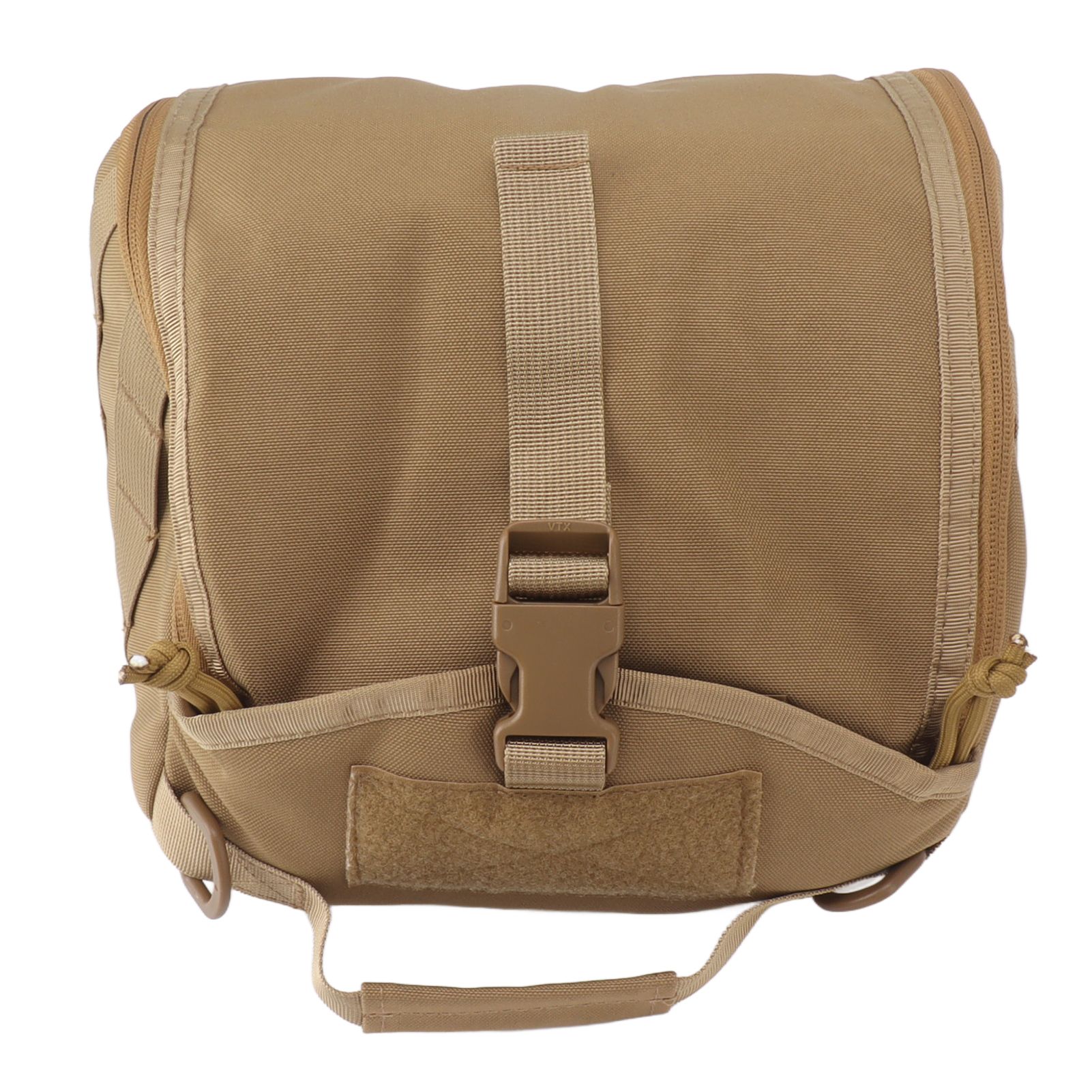 Outdoor Helmet Bag Nylon Waterproof Motorcycle Bike Bicycle Helmet Bag for Camping Hiking Khaki - Image 4