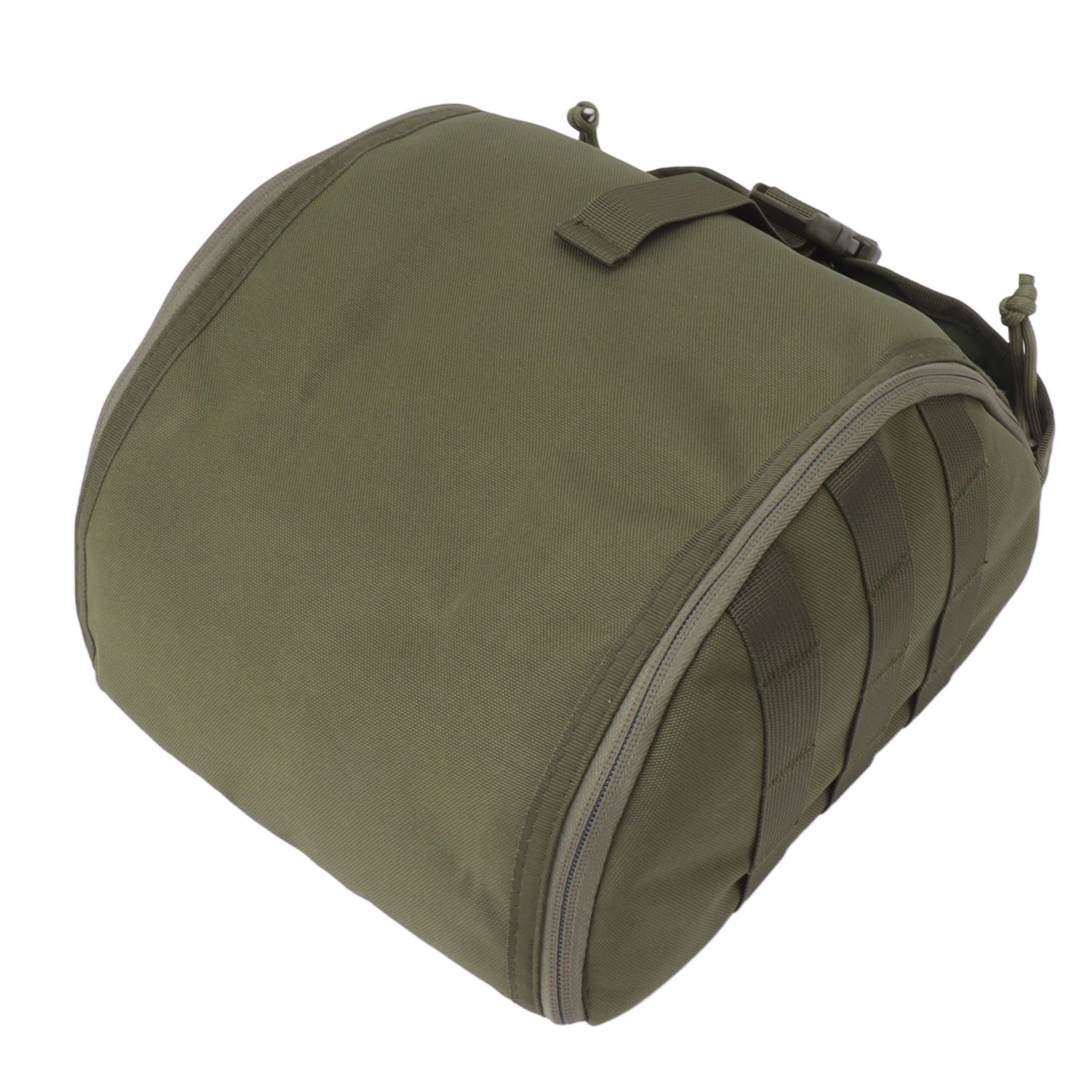 Outdoor Helmet Bag Nylon Waterproof Motorcycle Bike Bicycle Helmet Bag for Camping Hiking OD Green - Image 5