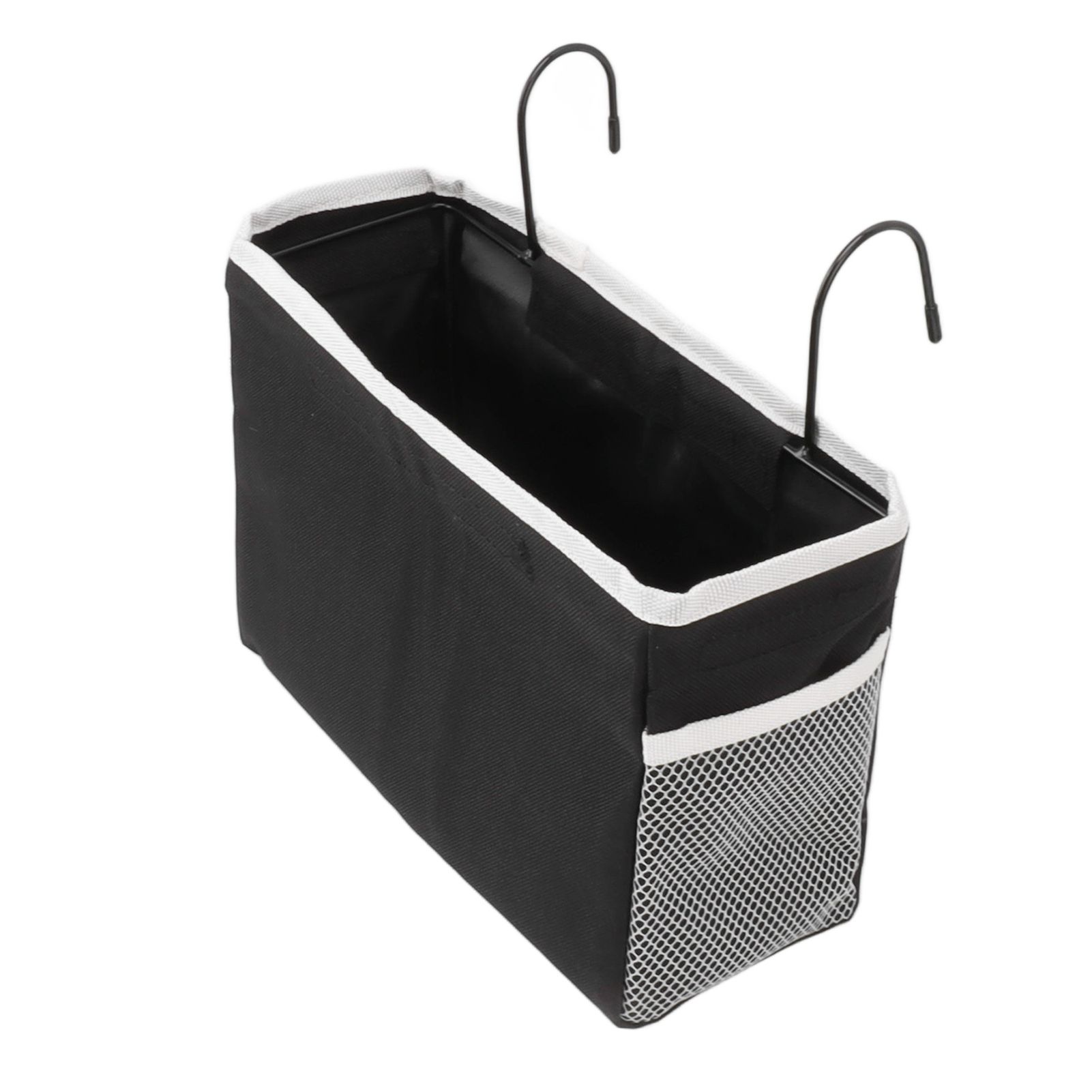Bedside Storage Basket Hook Hanging Canvas Bag Rail Organization Shelf for Dormitory Office Living Room - Image 7