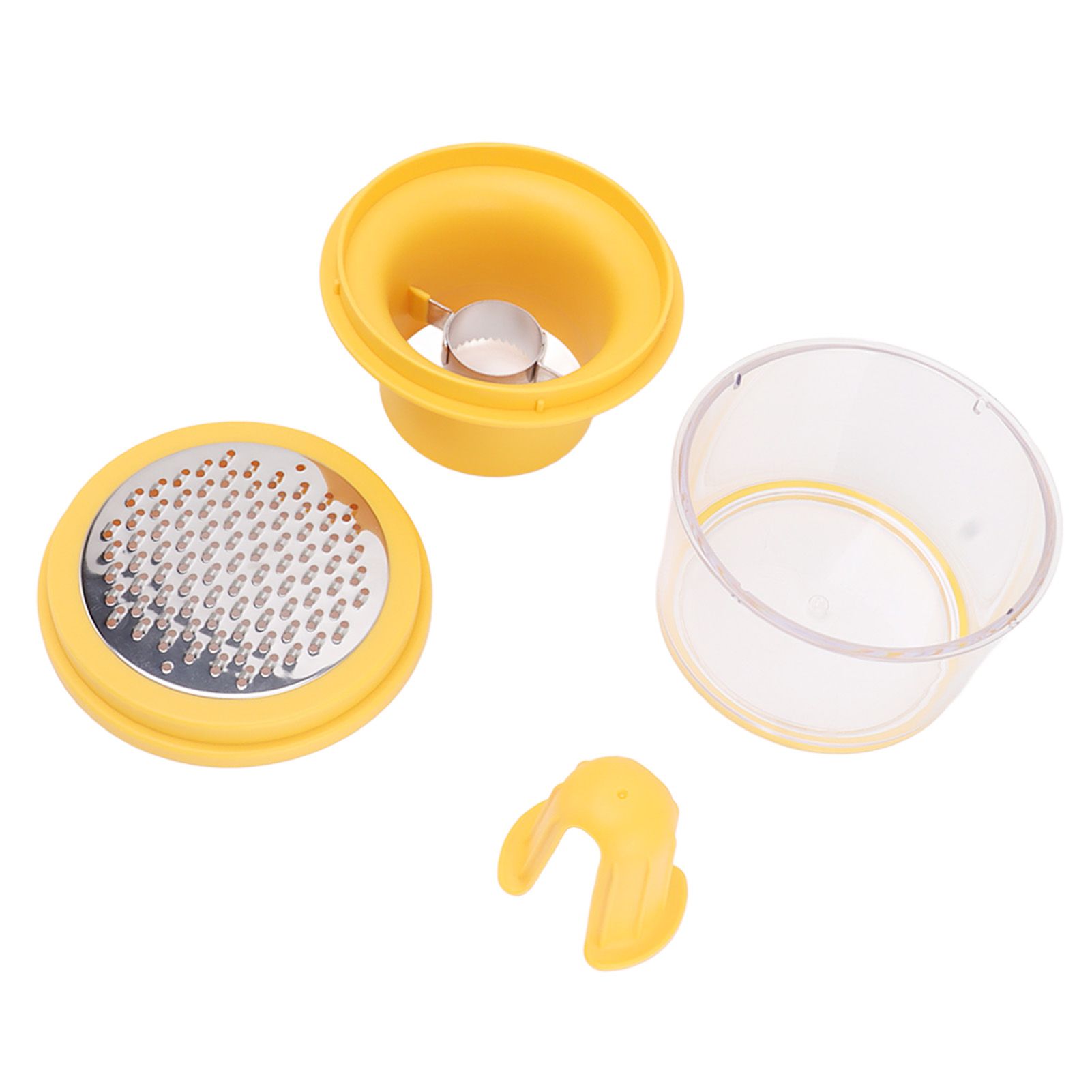 Corn Peeler 4 in 1 Multifunction Corn Stripper Stainless Steel Corn Sheller with Bowl and Grinding Cover - Image 3