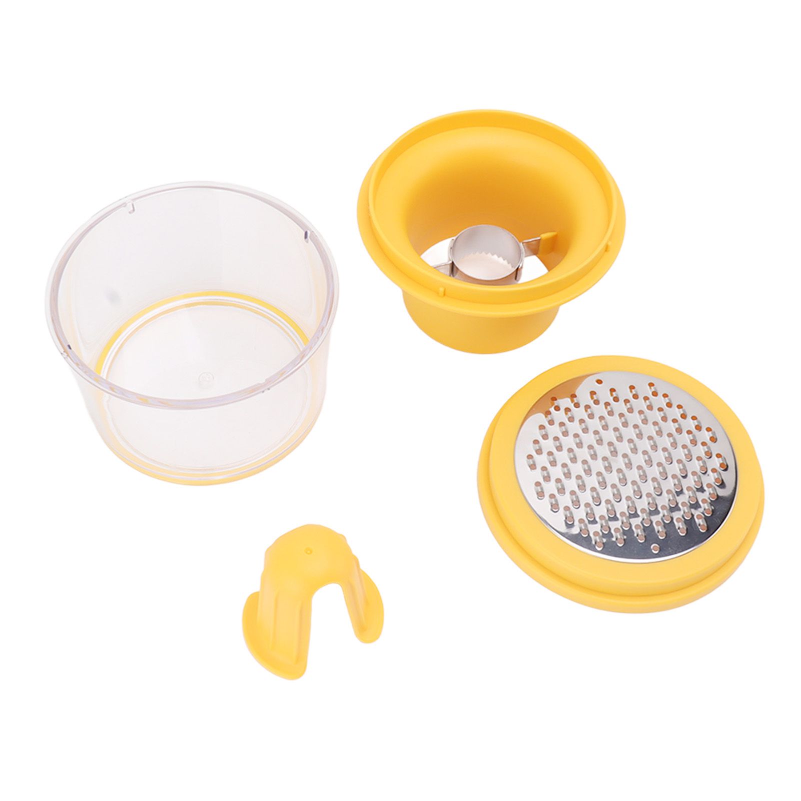Corn Peeler 4 in 1 Multifunction Corn Stripper Stainless Steel Corn Sheller with Bowl and Grinding Cover - Image 4
