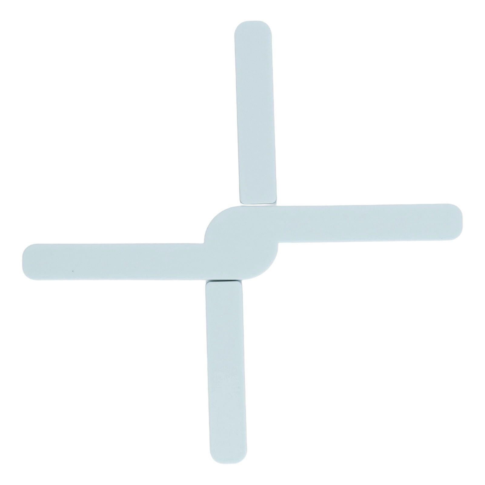 Silicone Trivet Thickened Foldable Heat Resistant Anti Slip Space Saving Collapsible Trivet for Home Kitchen Cooking Blue - Image 4