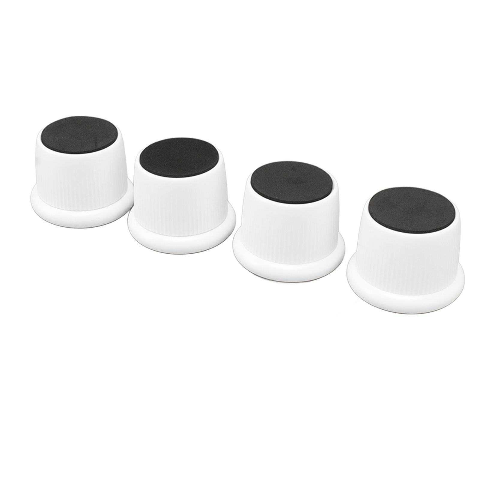 4Pcs Height Adjustable Furniture Riser Wear Resistant Non Slip Furniture Pads for Coffee Machine Sofa White - Image 2