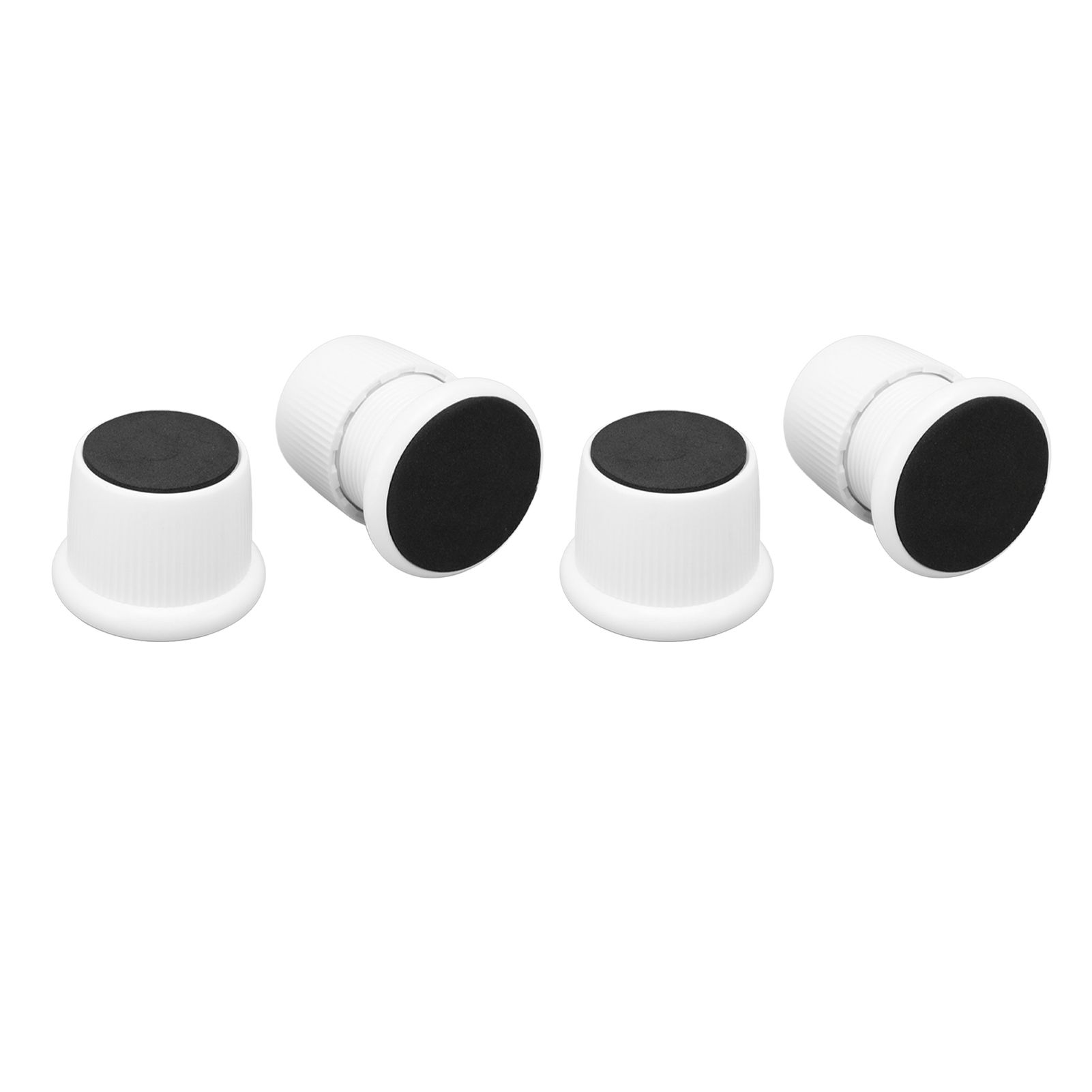 4Pcs Height Adjustable Furniture Riser Wear Resistant Non Slip Furniture Pads for Coffee Machine Sofa White - Image 4