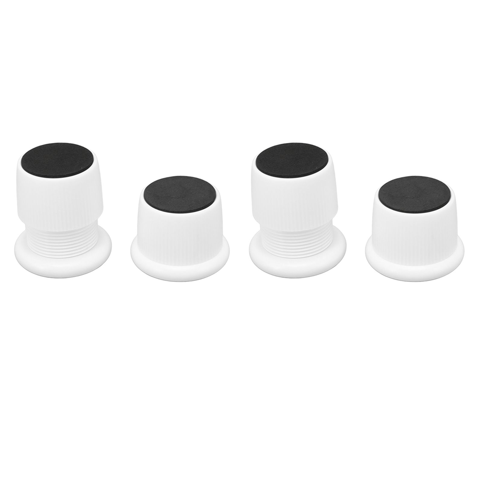 4Pcs Height Adjustable Furniture Riser Wear Resistant Non Slip Furniture Pads for Coffee Machine Sofa White - Image 5