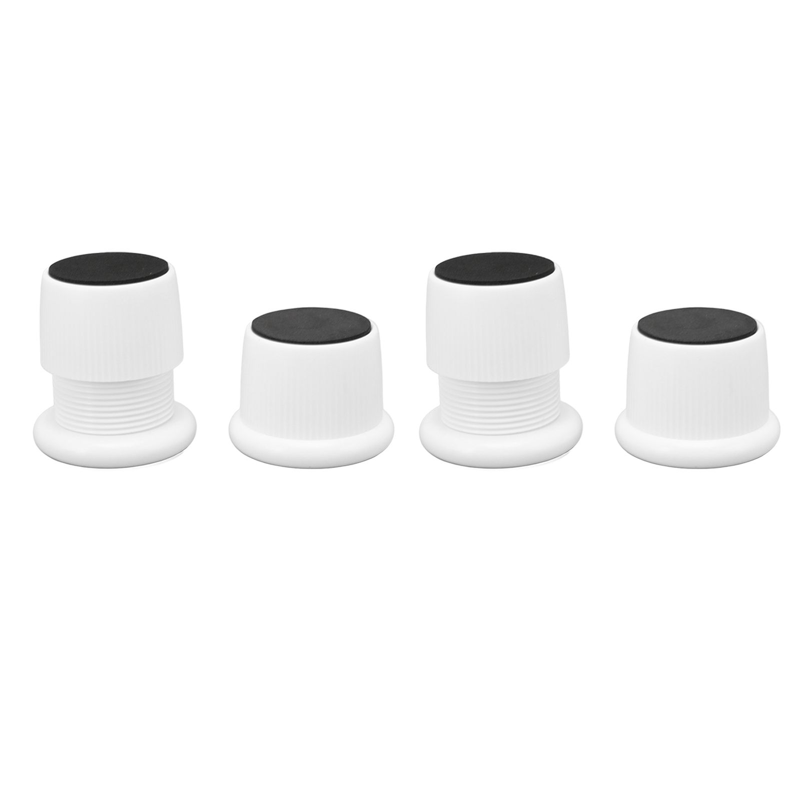 4Pcs Height Adjustable Furniture Riser Wear Resistant Non Slip Furniture Pads for Coffee Machine Sofa White - Image 6