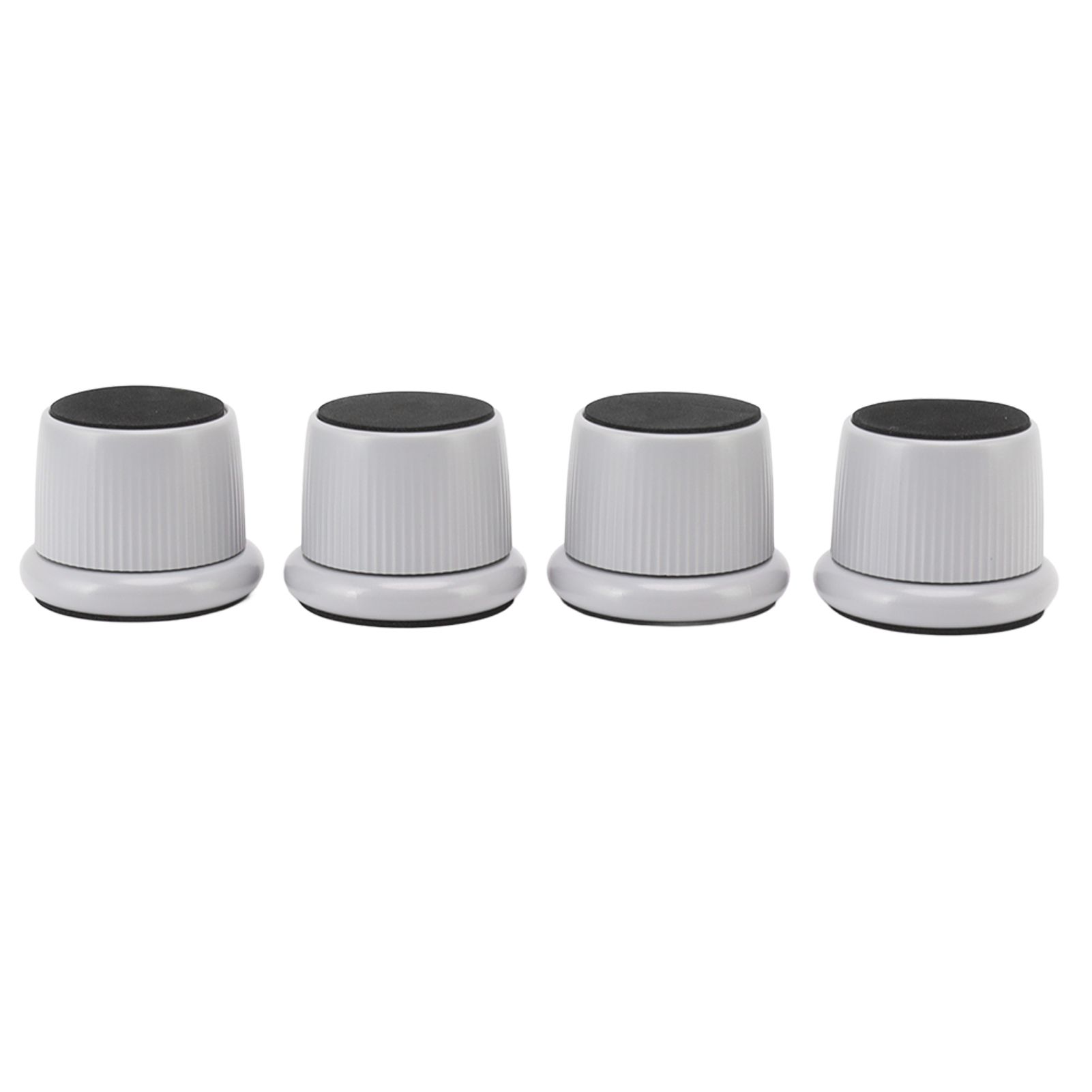 4Pcs Height Adjustable Furniture Riser Wear Resistant Non Slip Furniture Pads for Coffee Machine Sofa Grey - Image 1