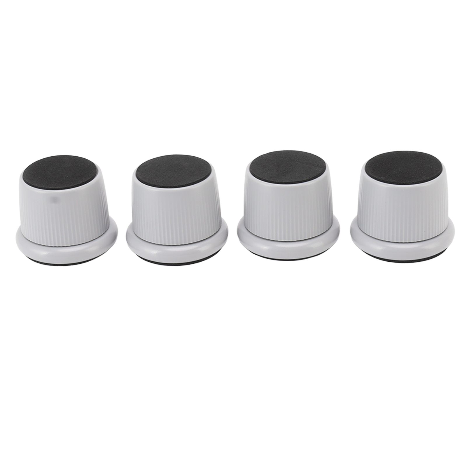 4Pcs Height Adjustable Furniture Riser Wear Resistant Non Slip Furniture Pads for Coffee Machine Sofa Grey - Image 2