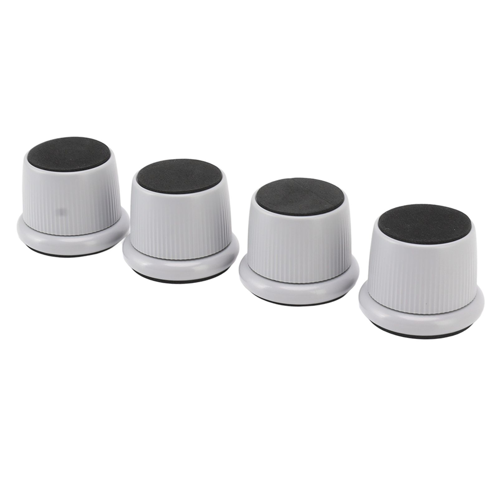 4Pcs Height Adjustable Furniture Riser Wear Resistant Non Slip Furniture Pads for Coffee Machine Sofa Grey - Image 3