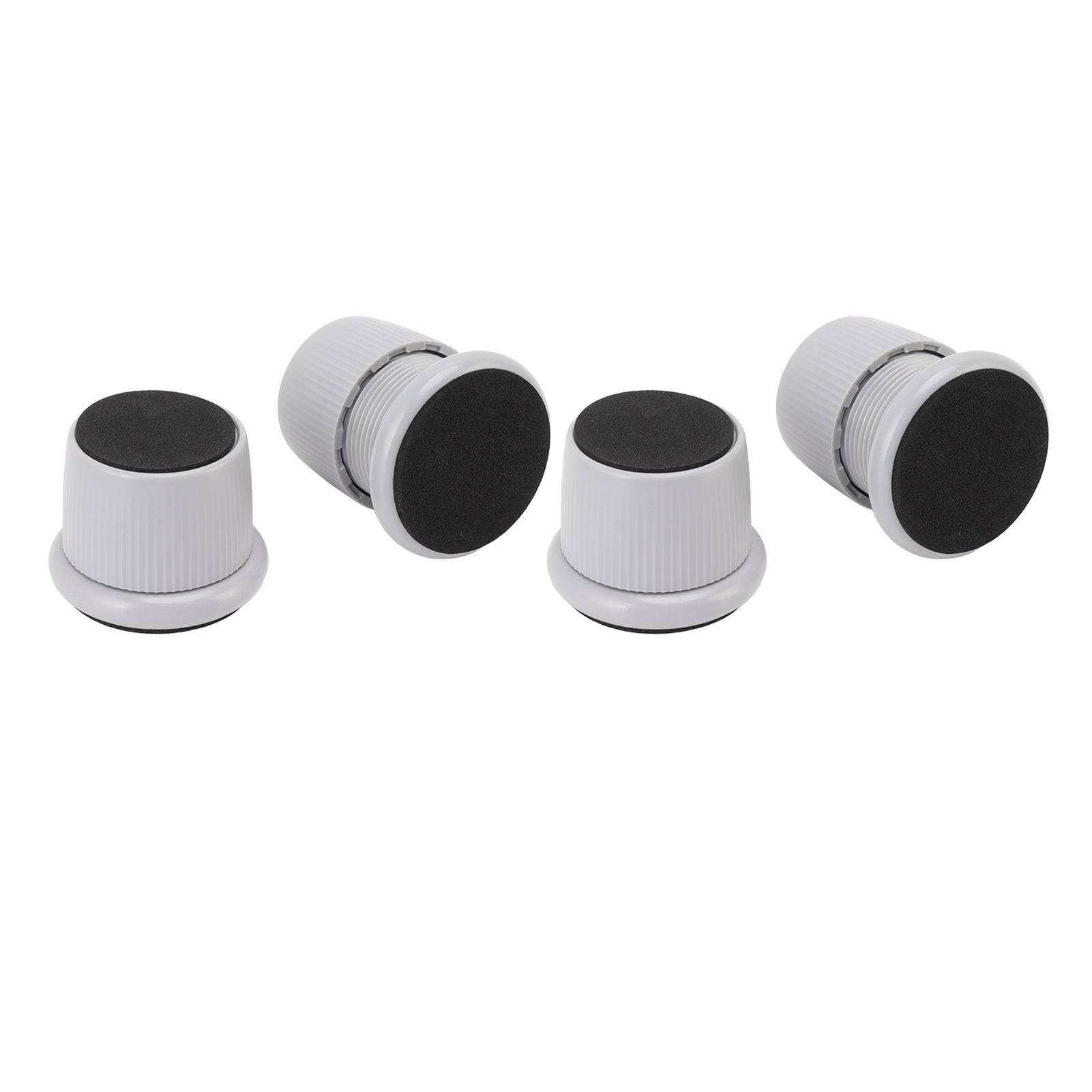 4Pcs Height Adjustable Furniture Riser Wear Resistant Non Slip Furniture Pads for Coffee Machine Sofa Grey - Image 4