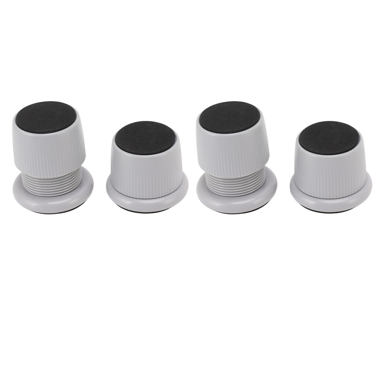 4Pcs Height Adjustable Furniture Riser Wear Resistant Non Slip Furniture Pads for Coffee Machine Sofa Grey - Image 5