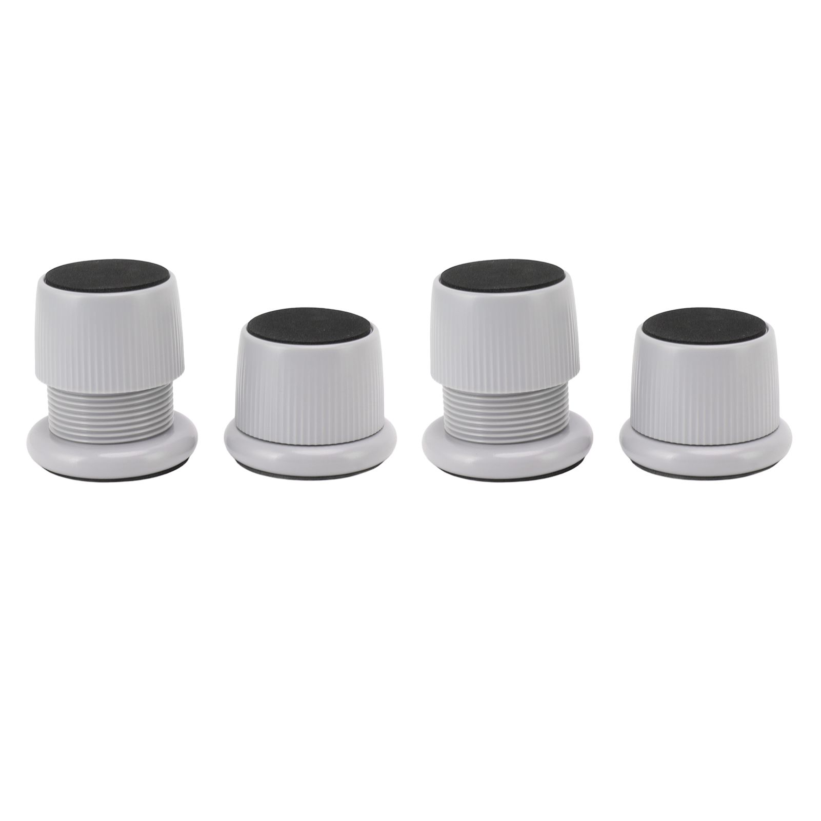 4Pcs Height Adjustable Furniture Riser Wear Resistant Non Slip Furniture Pads for Coffee Machine Sofa Grey - Image 6