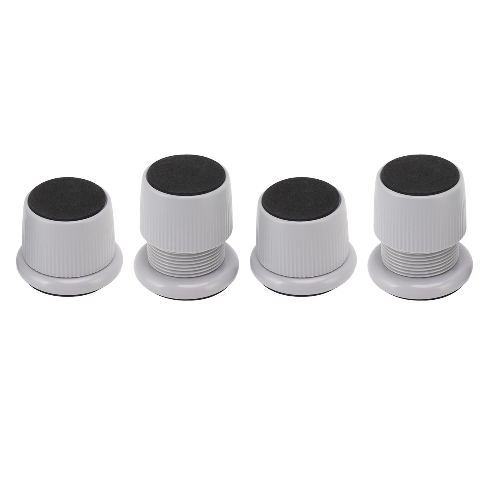 4Pcs Height Adjustable Furniture Riser Wear Resistant Non Slip Furniture Pads for Coffee Machine Sofa Grey - Image 8