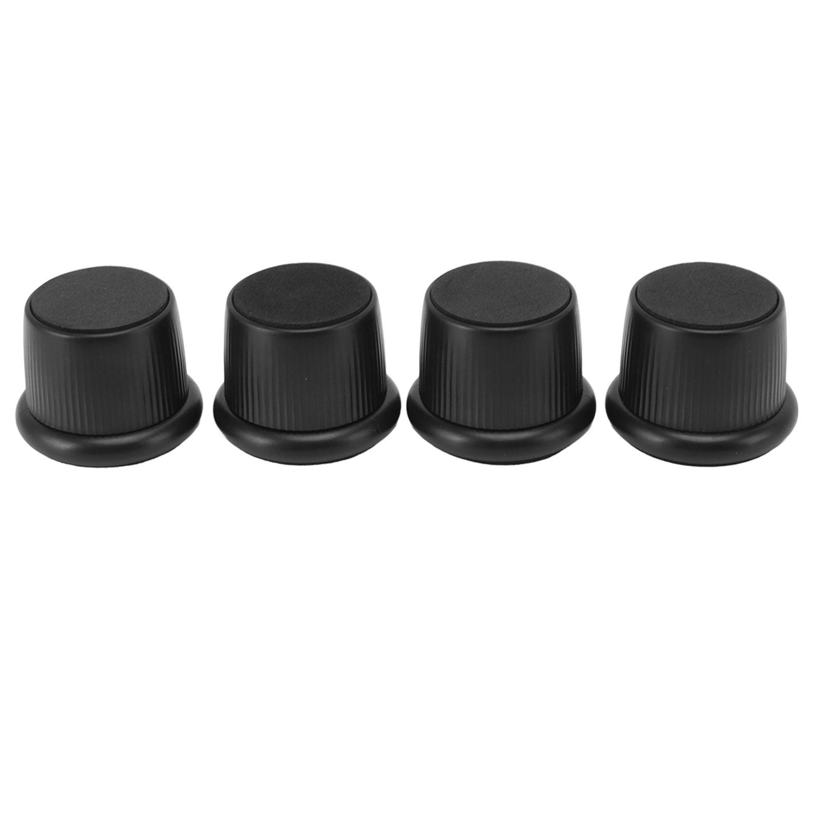 4Pcs Height Adjustable Furniture Riser Wear Resistant Non Slip Furniture Pads for Coffee Machine Sofa Black - Image 3