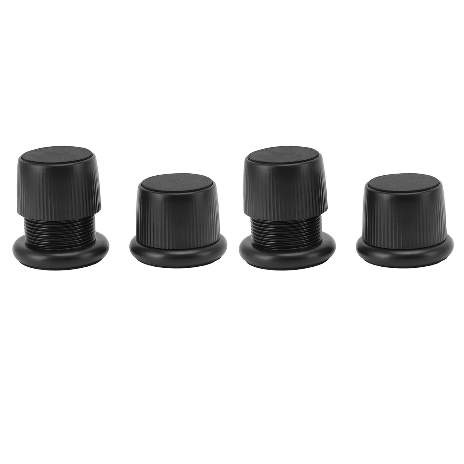 4Pcs Height Adjustable Furniture Riser Wear Resistant Non Slip Furniture Pads for Coffee Machine Sofa Black - Image 6