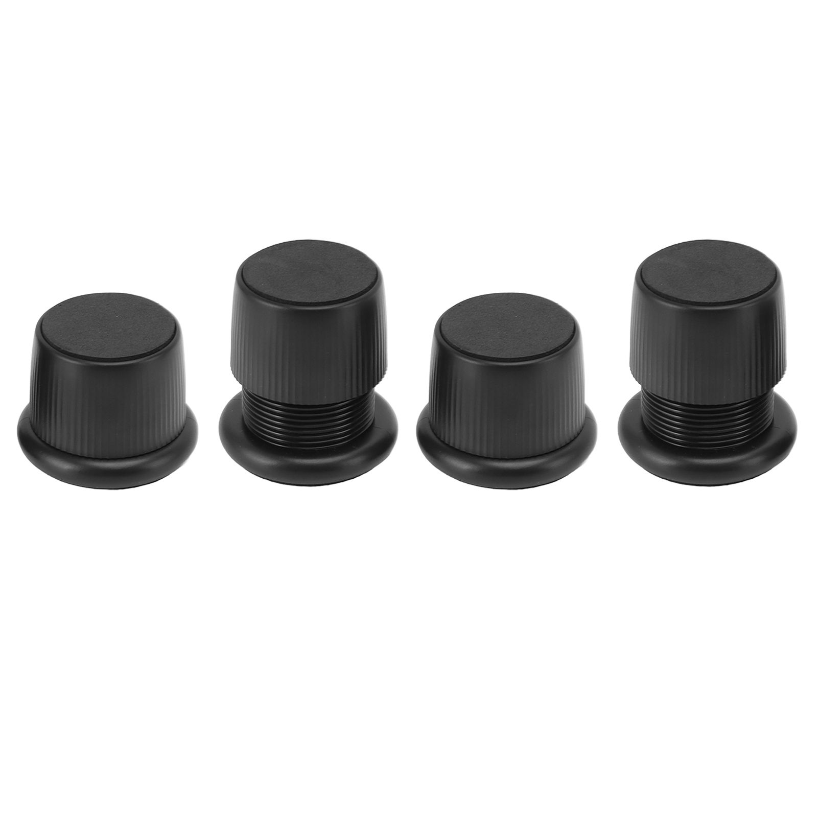 4Pcs Height Adjustable Furniture Riser Wear Resistant Non Slip Furniture Pads for Coffee Machine Sofa Black - Image 8