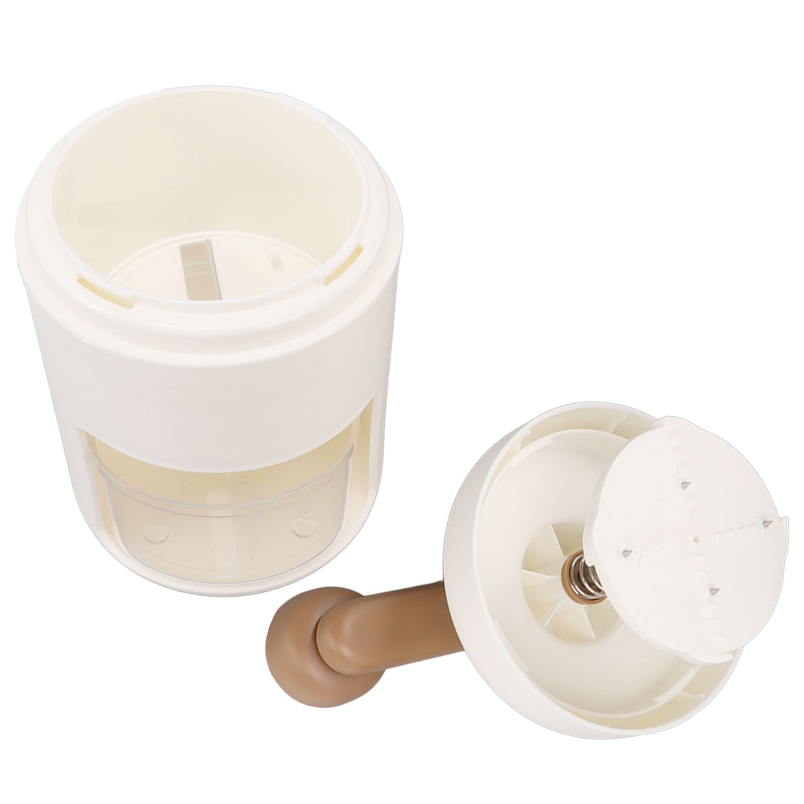Manual Ice Crusher Hand Ice Shaver Machine Snow Cone Maker Drink DIY Set for Home Kitchen - Image 8