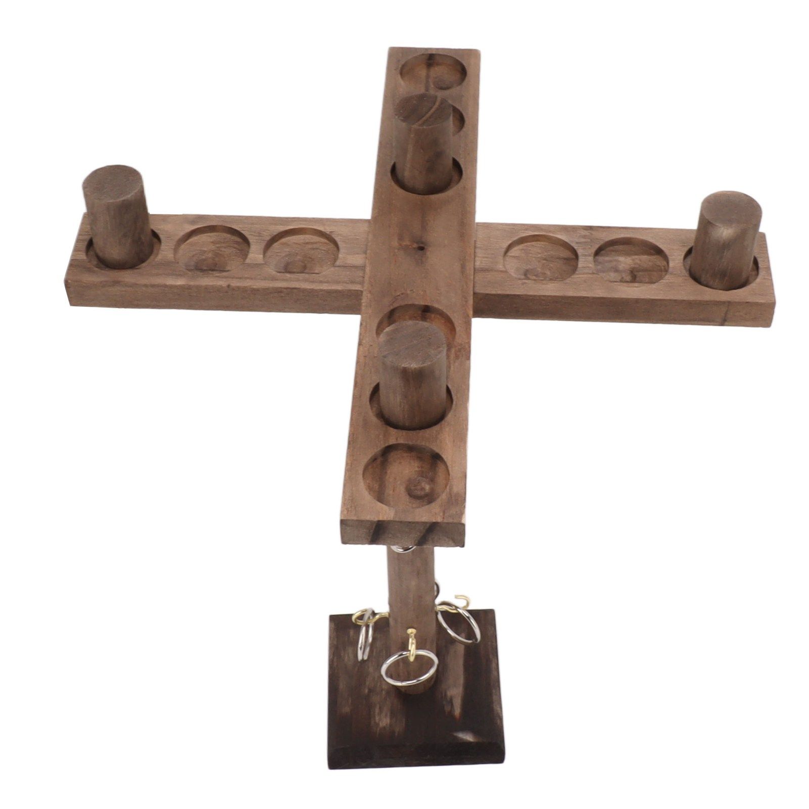 Hook and Ring Game for Four Players Wooden Hooks Fast Paced Interactive Game for Party Bar - Image 8