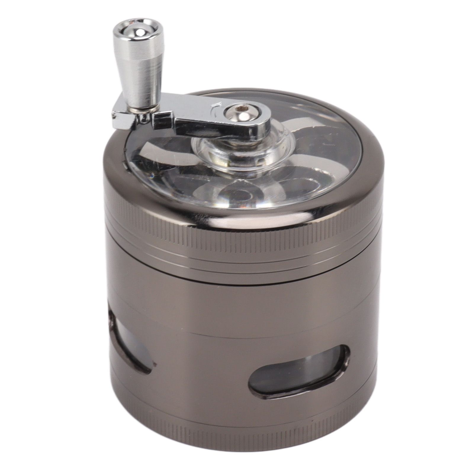 Manual Spice Grinder Zinc Alloy Portable Herb Mill Powder Grinding Machine for Household Use - Image 3