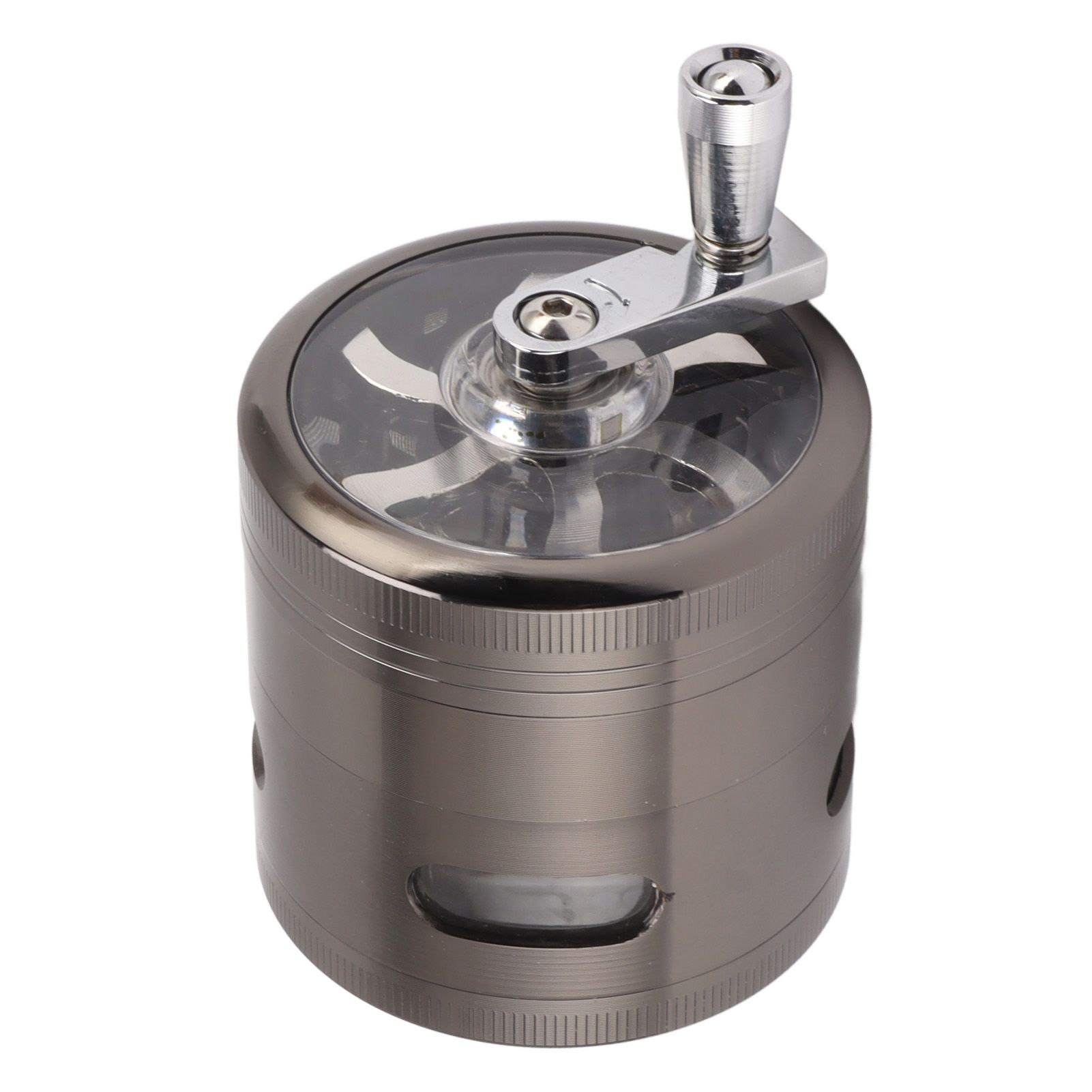 Manual Spice Grinder Zinc Alloy Portable Herb Mill Powder Grinding Machine for Household Use - Image 6