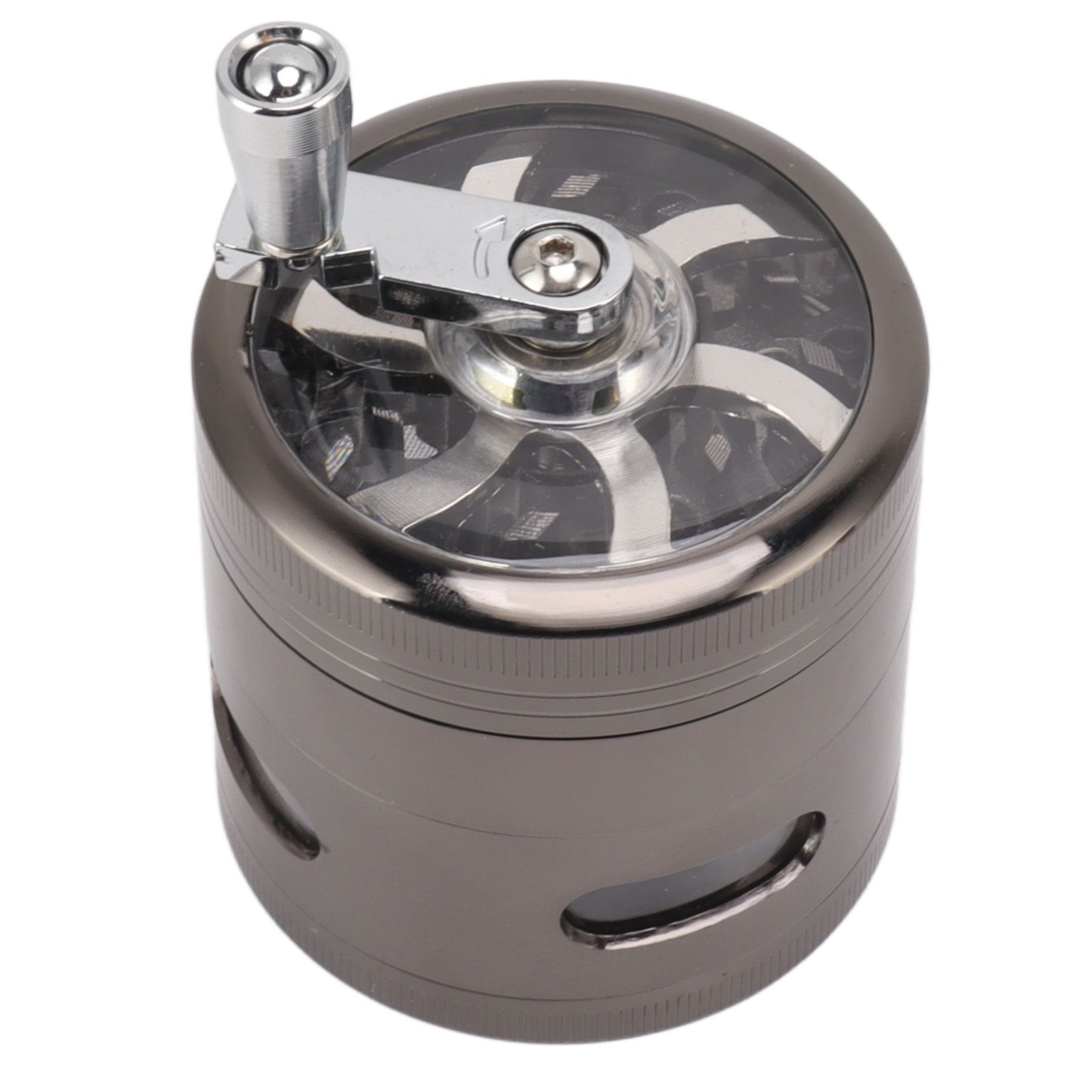 Manual Spice Grinder Zinc Alloy Portable Herb Mill Powder Grinding Machine for Household Use - Image 8