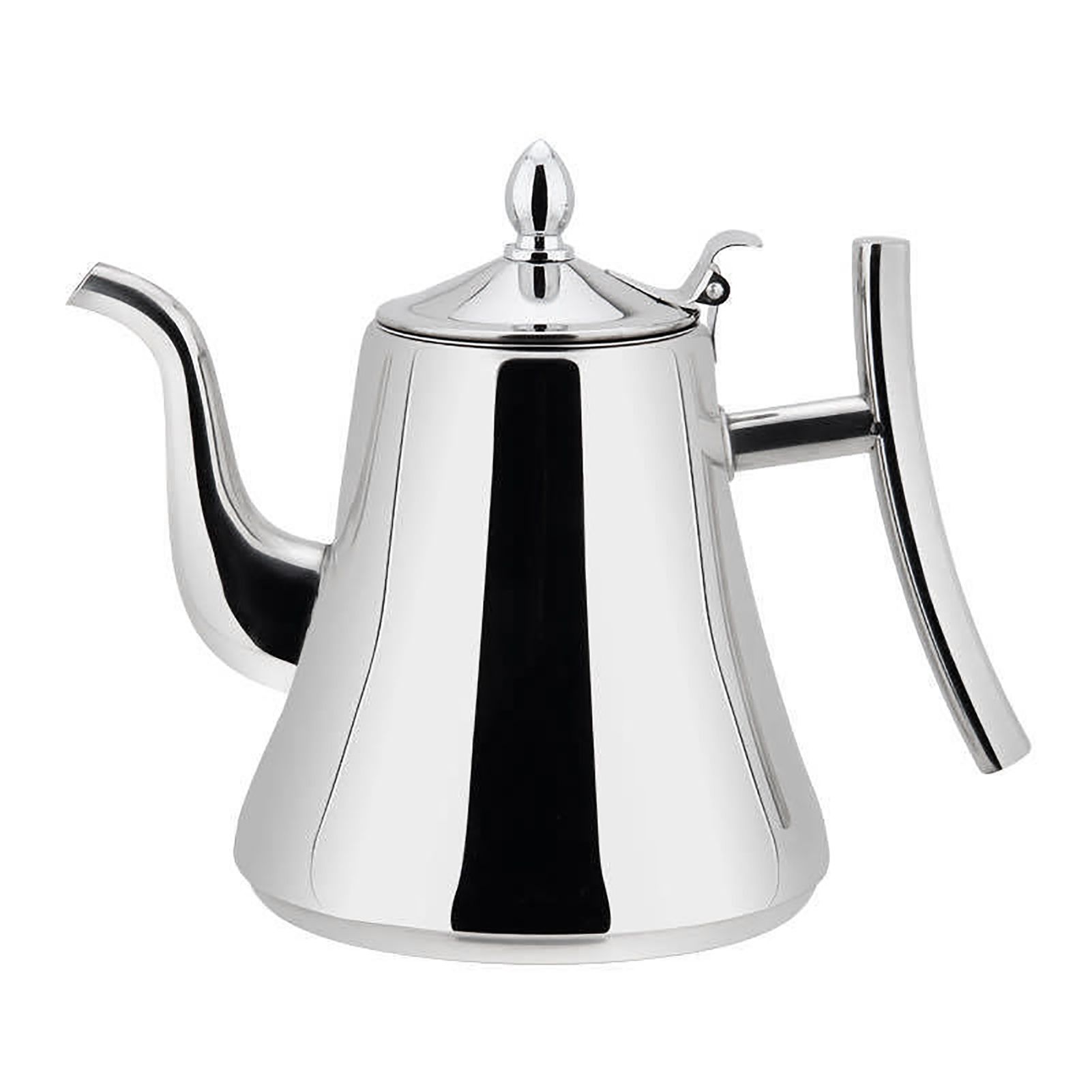 1.2L Stainless Steel Teapot with Filter Screen Thickened Coffee Pot Hotel Restaurant Cold Kettle - Image 1