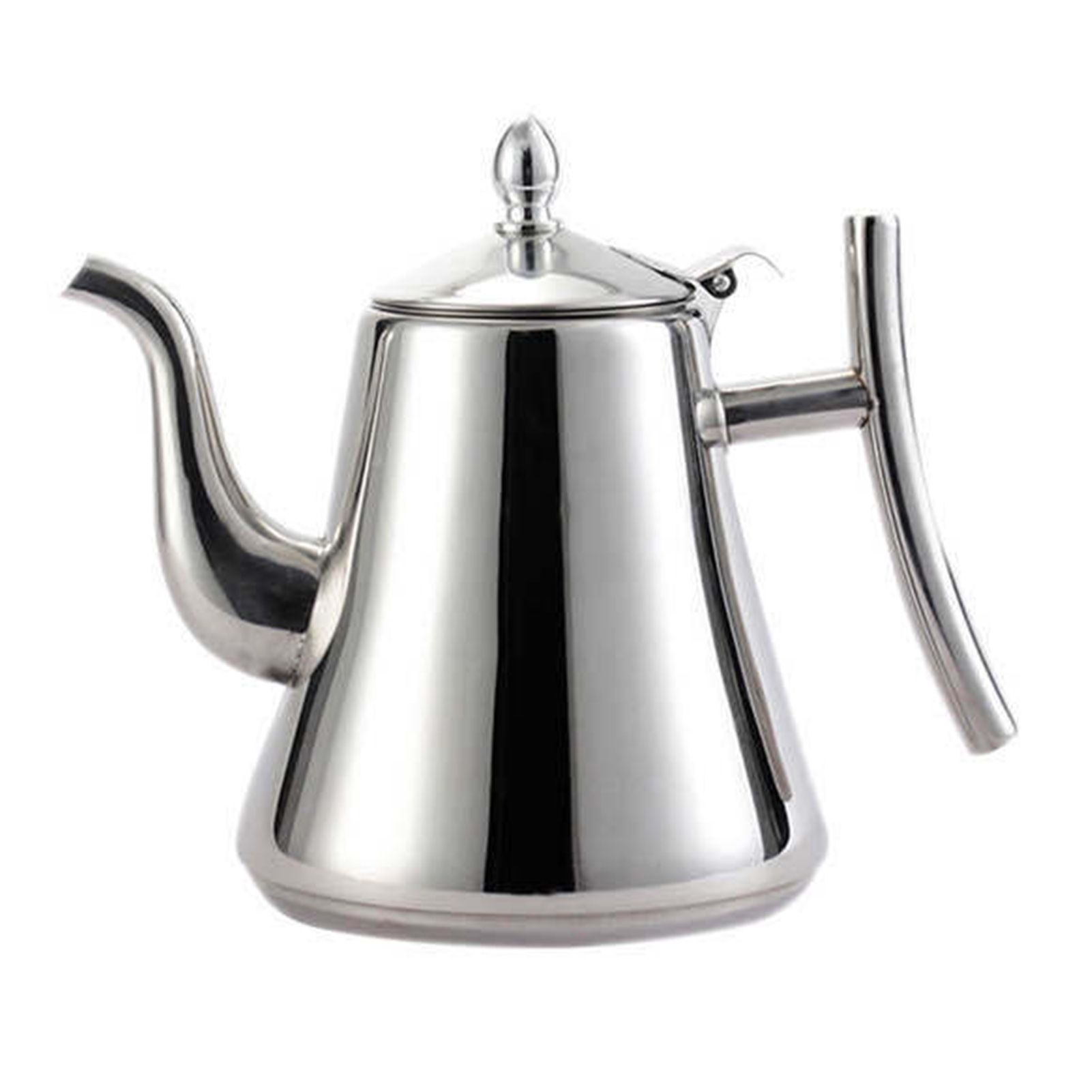 1.2L Stainless Steel Teapot with Filter Screen Thickened Coffee Pot Hotel Restaurant Cold Kettle - Image 2