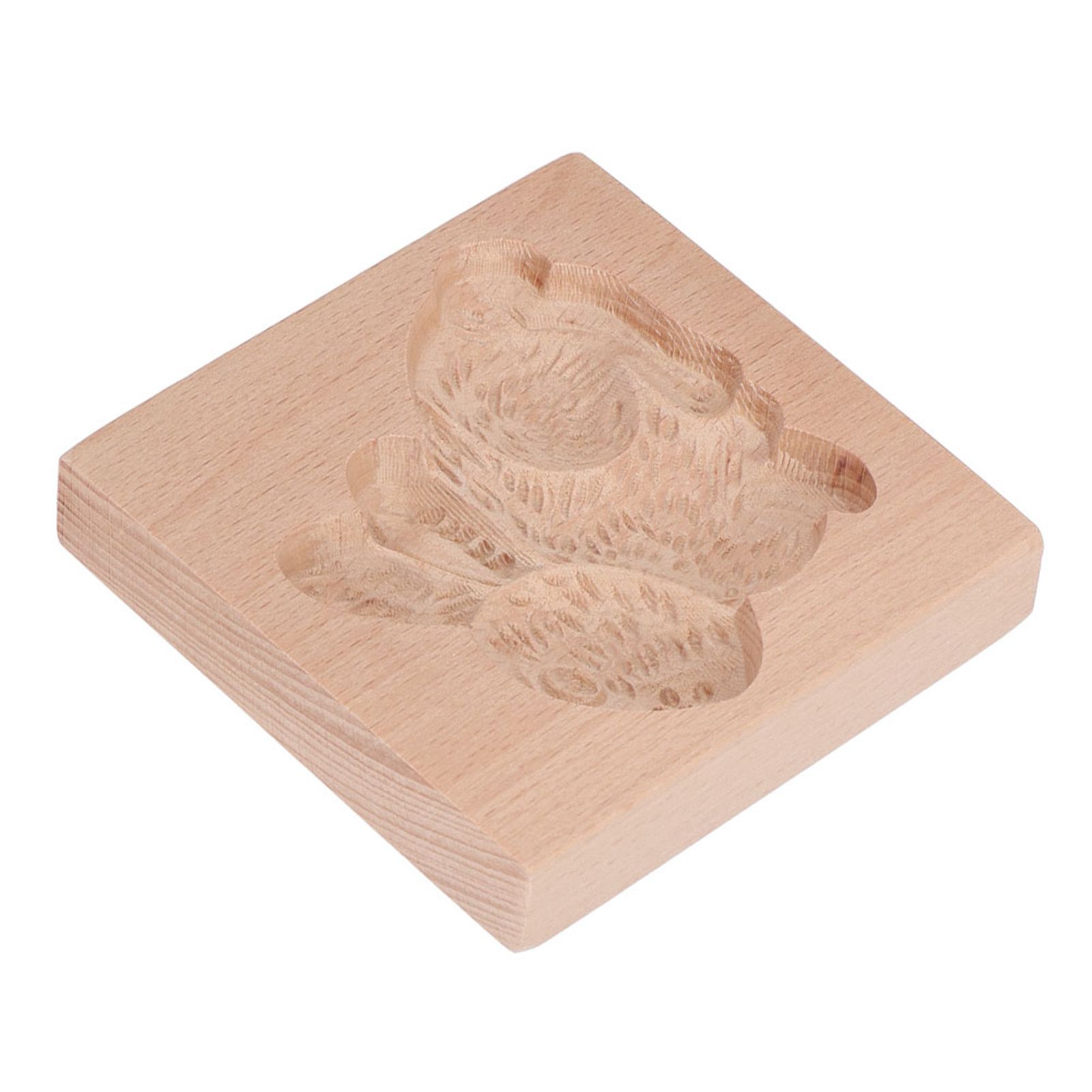 Wooden Cookie Mould Beechwood Reusable Washable Biscuit Press Stamp Mold for Kitchen Baking Rabbit - Image 6