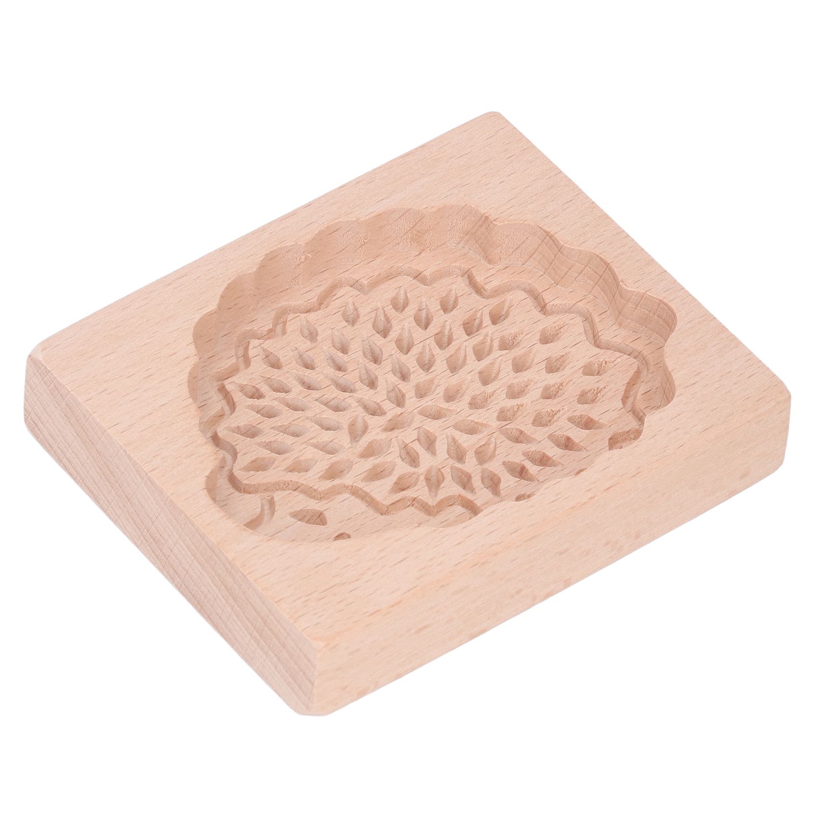 Animal Cookie Mold Lovely Vivid Wooden Biscuit Press Stamp Easy Demoulding Smoothly Cookie Mold Hedgehog - Image 7