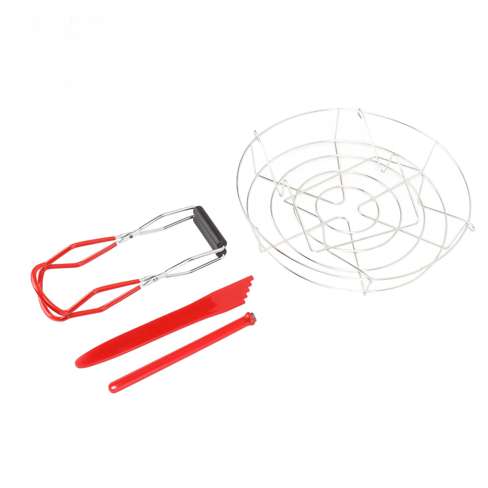 Canning Supplies Starter Kit Stainless Steel Magnetic Lid Lifter Bubble Popper Canning Jar Lifter Can Tongs for Beginners - Image 2