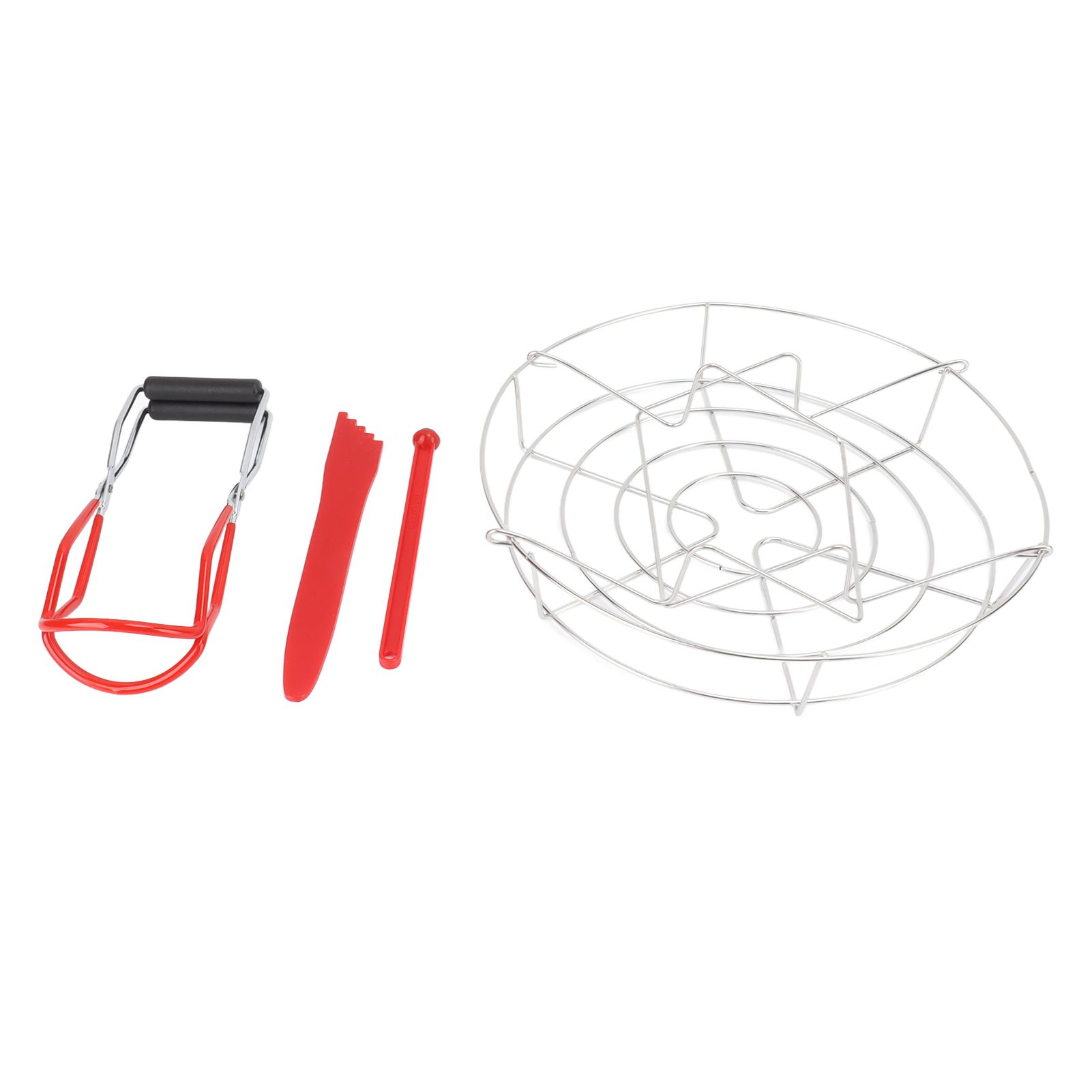 Canning Supplies Starter Kit Stainless Steel Magnetic Lid Lifter Bubble Popper Canning Jar Lifter Can Tongs for Beginners - Image 7